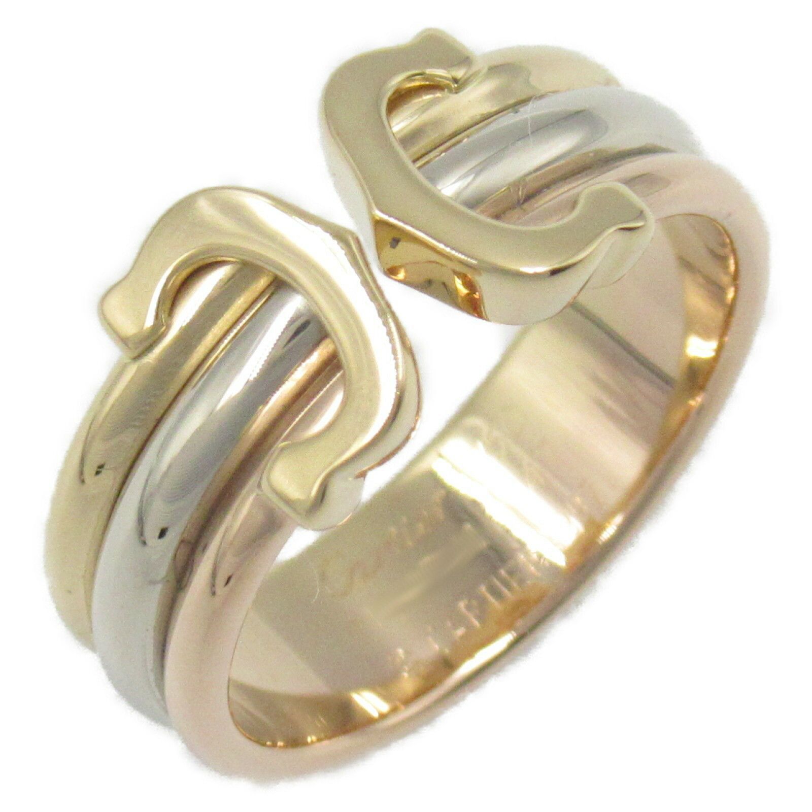 Cartier Cartier Cartier 2C Ring Au750 Ring Size 7 Metal Ring