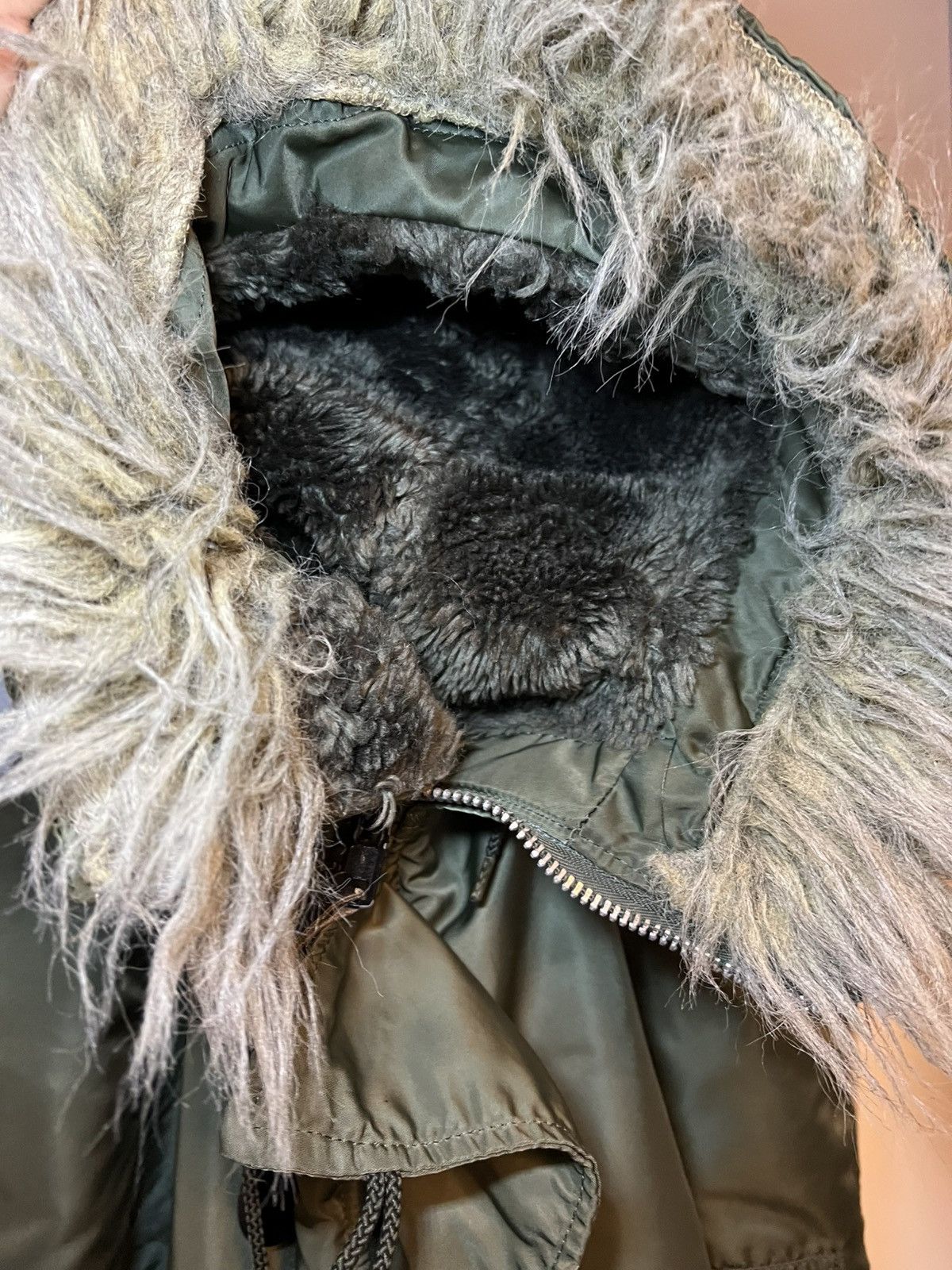 Alpha Industries Vintage Alpha Industries fur hood bomber jacket Size US XL / EU 56 / 4 - 8 Thumbnail