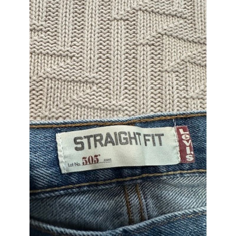 Levi's Levis 505 straight leg jeans size 42 Size US 42 / EU 58 - 4 Thumbnail