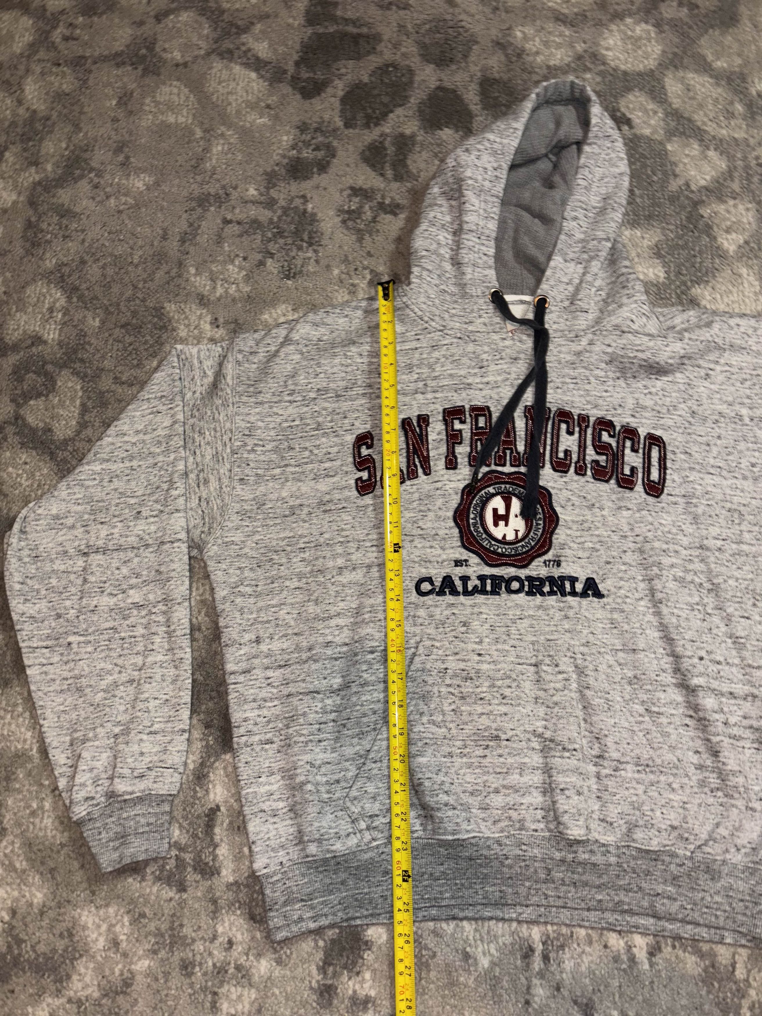 Vintage Y2K San Francisco California Destination Hoodie Size US XL / EU 56 / 4 - 6 Thumbnail