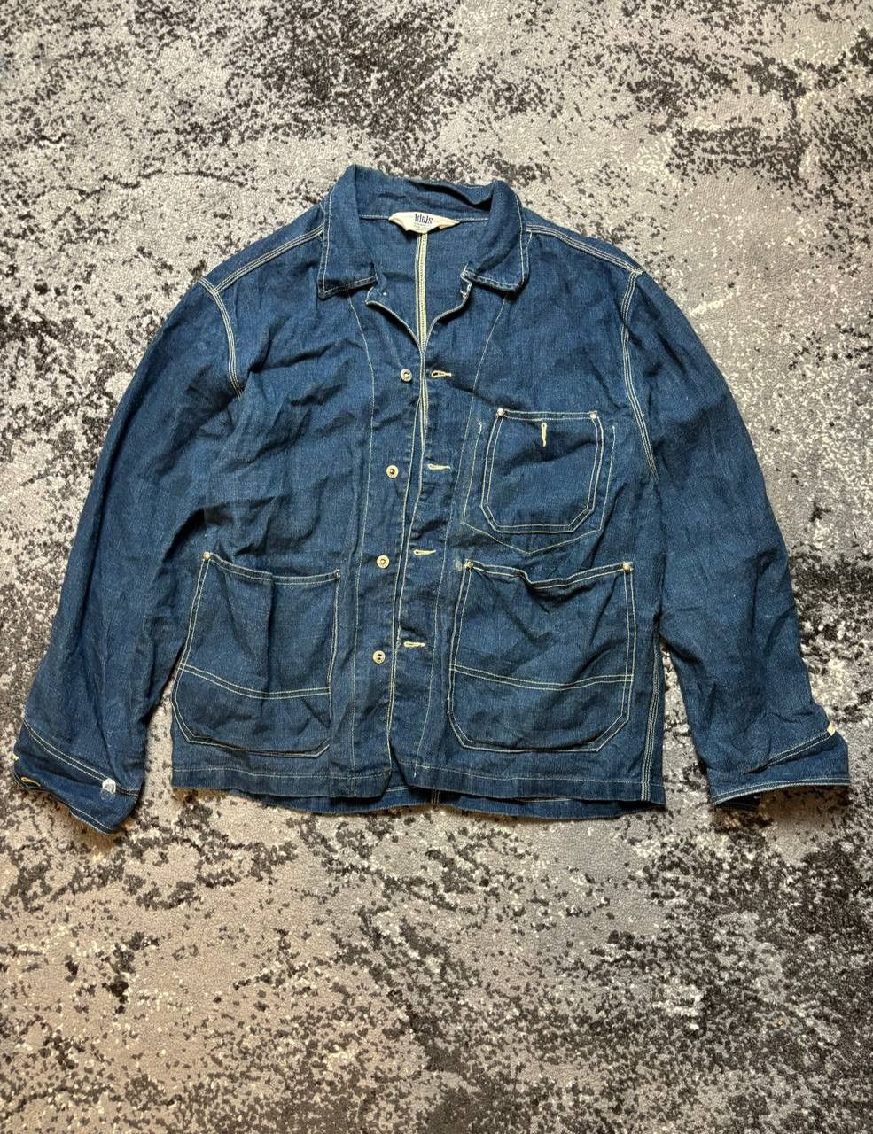 Japanese Brand × Vintage Vintage Y2K Idols South Side 90s Denim Jacket Religion Style Size US L / EU 52-54 / 3 - 1 Thumbnail