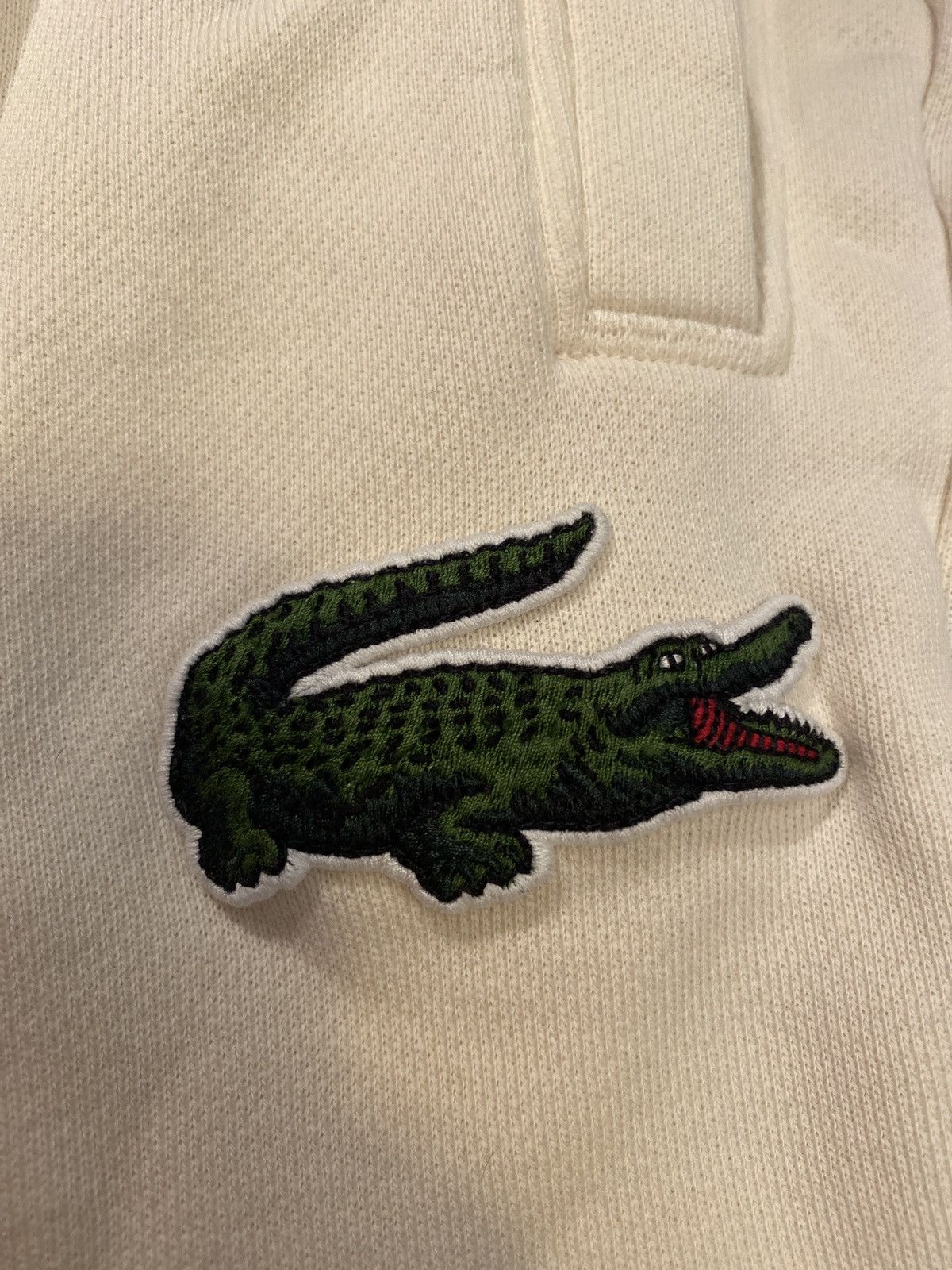 Lacoste Lacoste cream sweatpants Size US 33 - 3 Thumbnail