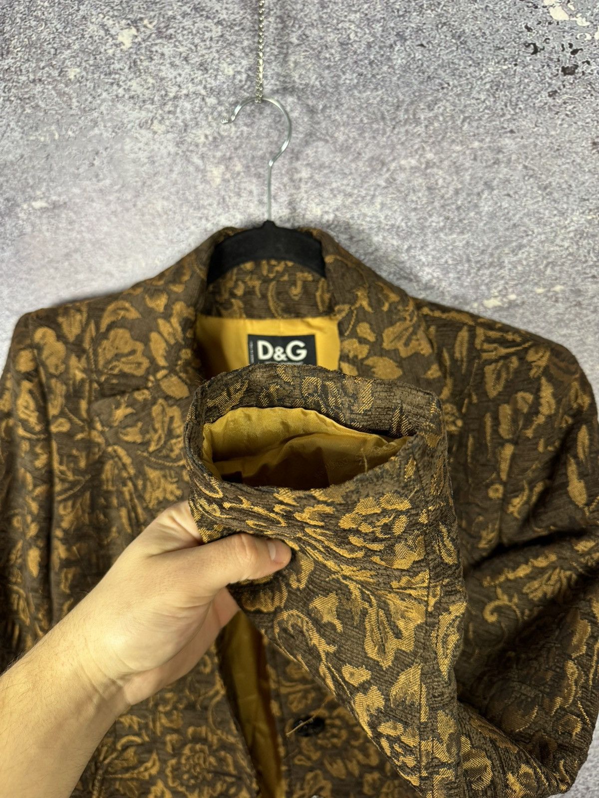 Dolce & Gabbana × Vintage Vintage Dolce Gabbana Retro Paisley Print Woman Coat 28/42sz Size M / US 6-8 / IT 42-44 - 20 Thumbnail