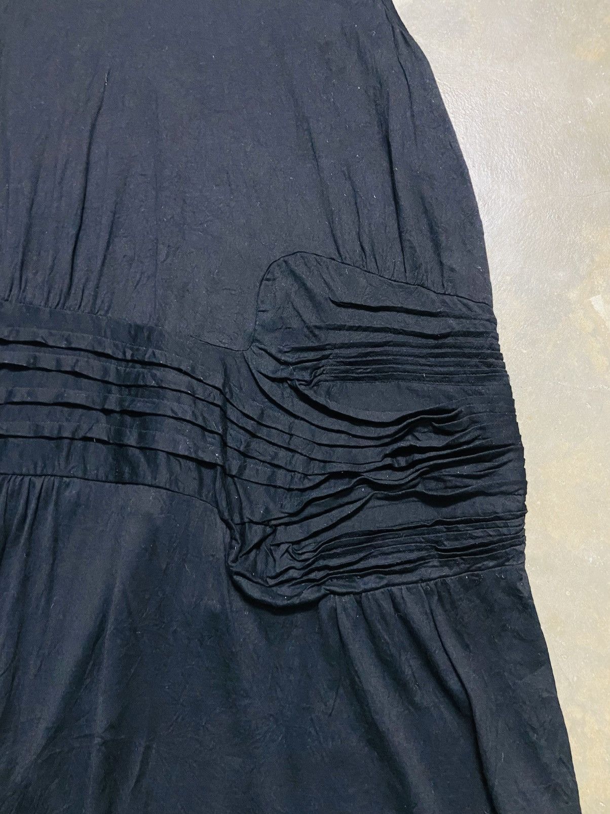 Tsumori Chisato Tsumori Chisato Classic Scoop Neck Dress with Ruching Detail Size M / US 6-8 / IT 42-44 - 6 Thumbnail