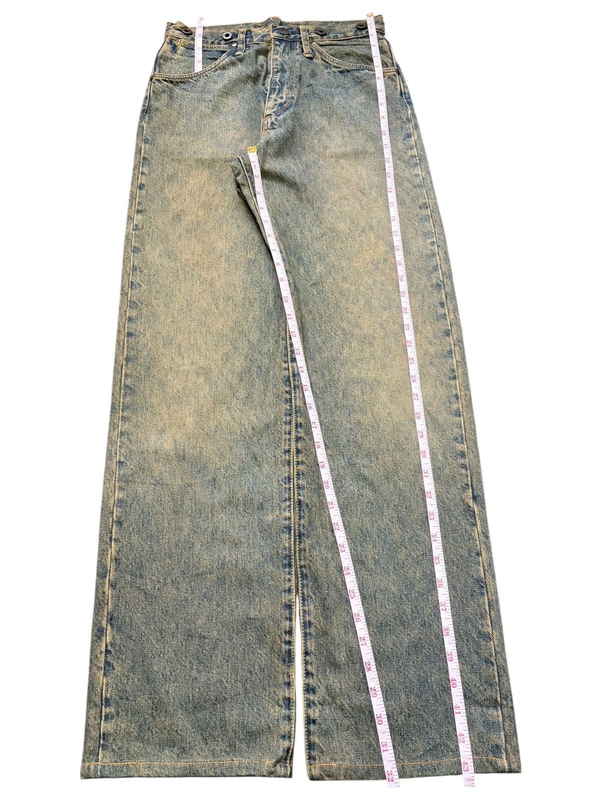 Wrangler Vintage Wrangler Blue Bell Buckle Back Mud Wash Loose Jeans Size US 28 / EU 44 - 7 Thumbnail