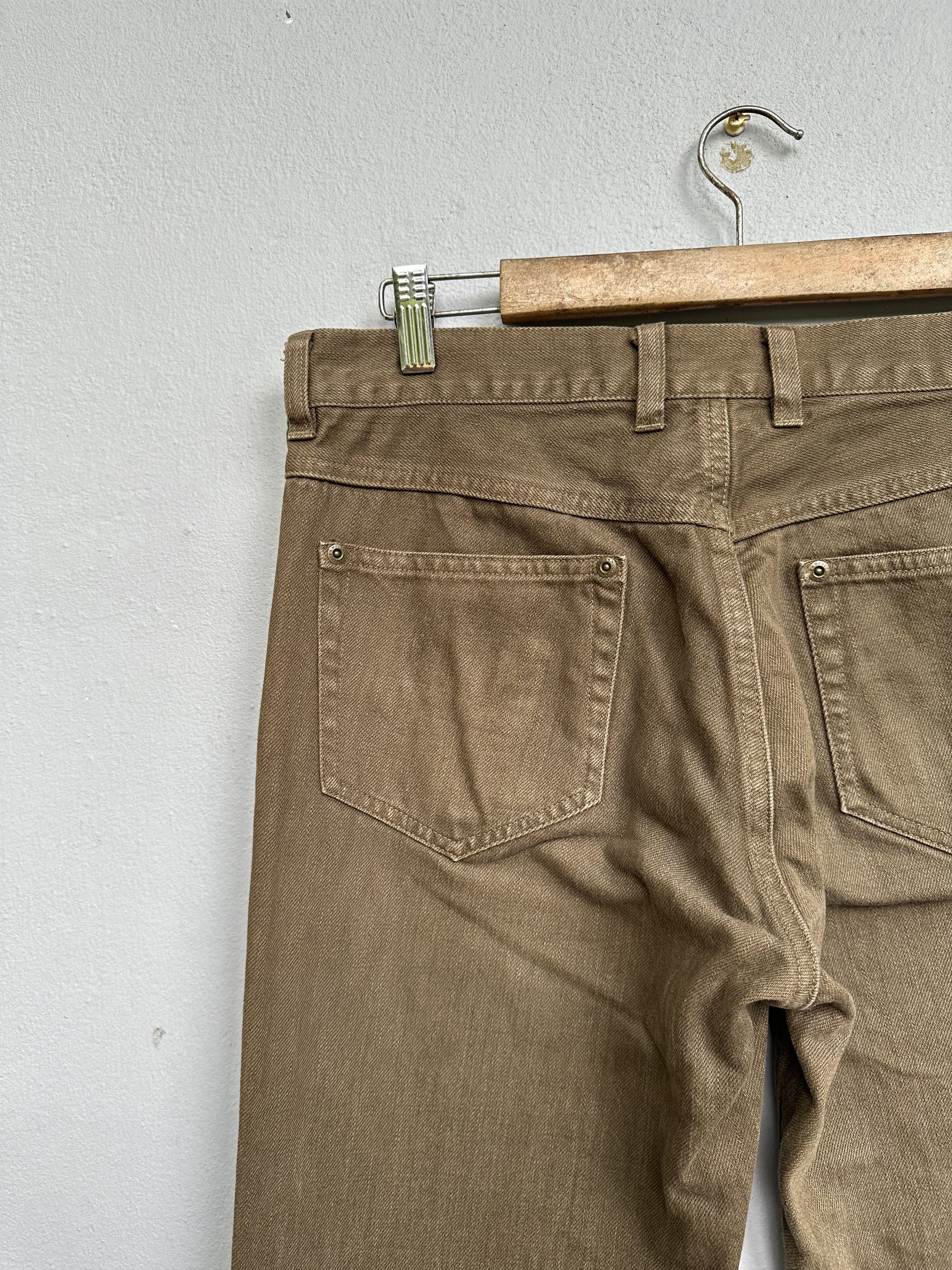 Matsuda Japanese Brand Monsieur Nicole Side Tape Denim Jeans Size US 32 / EU 48 - 11 Thumbnail