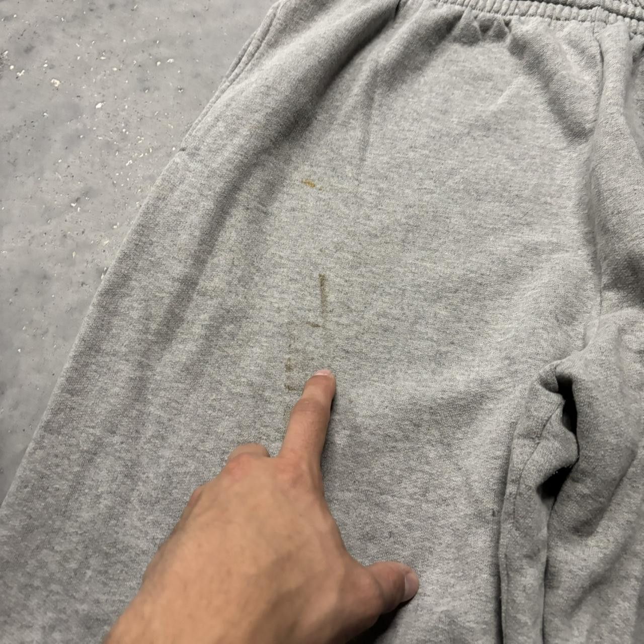 Japanese Brand × Vintage Crazy Vintage Y2K/2000s Baggy Light Grey Skater Essential Sweatpants! Size US 34 / EU 50 - 6 Thumbnail