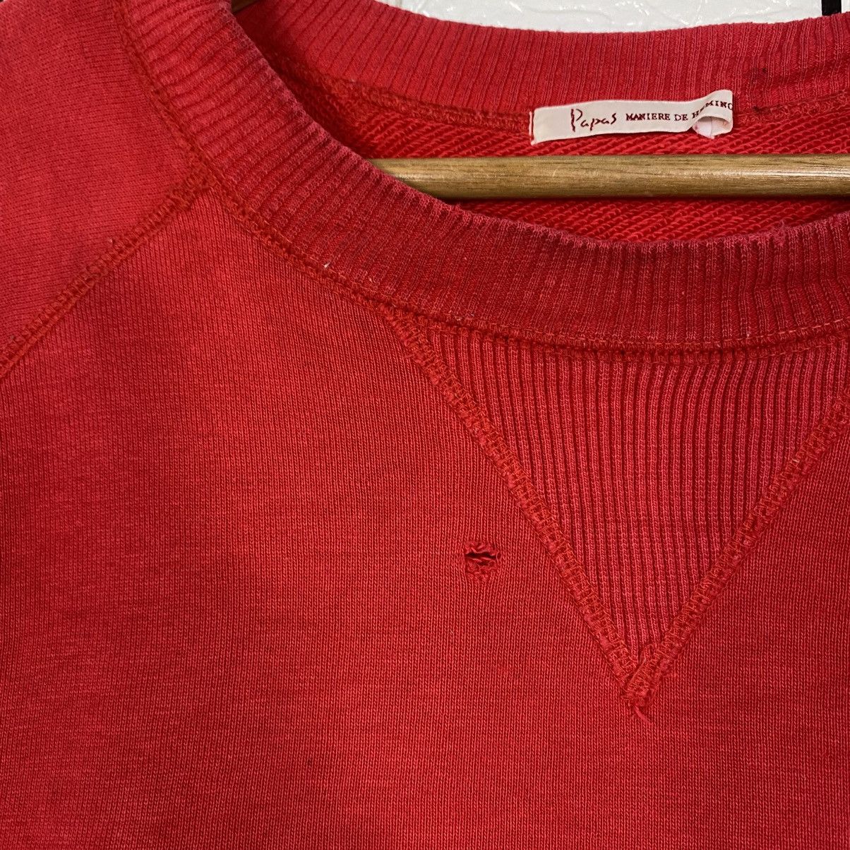Japanese Brand 📌Vintage Sweatshirt Papas Sportswear Issey Miyake Size US M / EU 48-50 / 2 - 13 Thumbnail