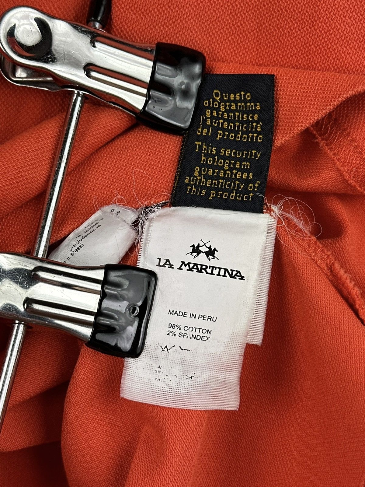 La Martina La Martina Polo Heritage Embroidered Logo Polo T-Shirt 3XL Size US XXL / EU 58 / 5 - 23 Thumbnail