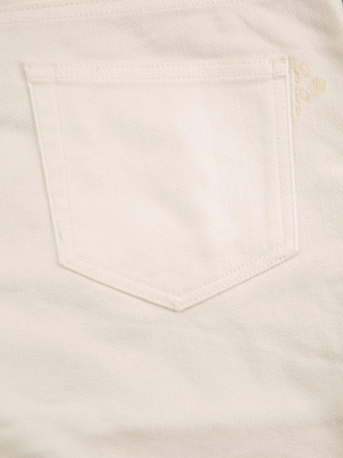 Loro Piana Loro Piana Mens White Denim Shorts 44 White Size US 44 / EU 60 - 4 Thumbnail