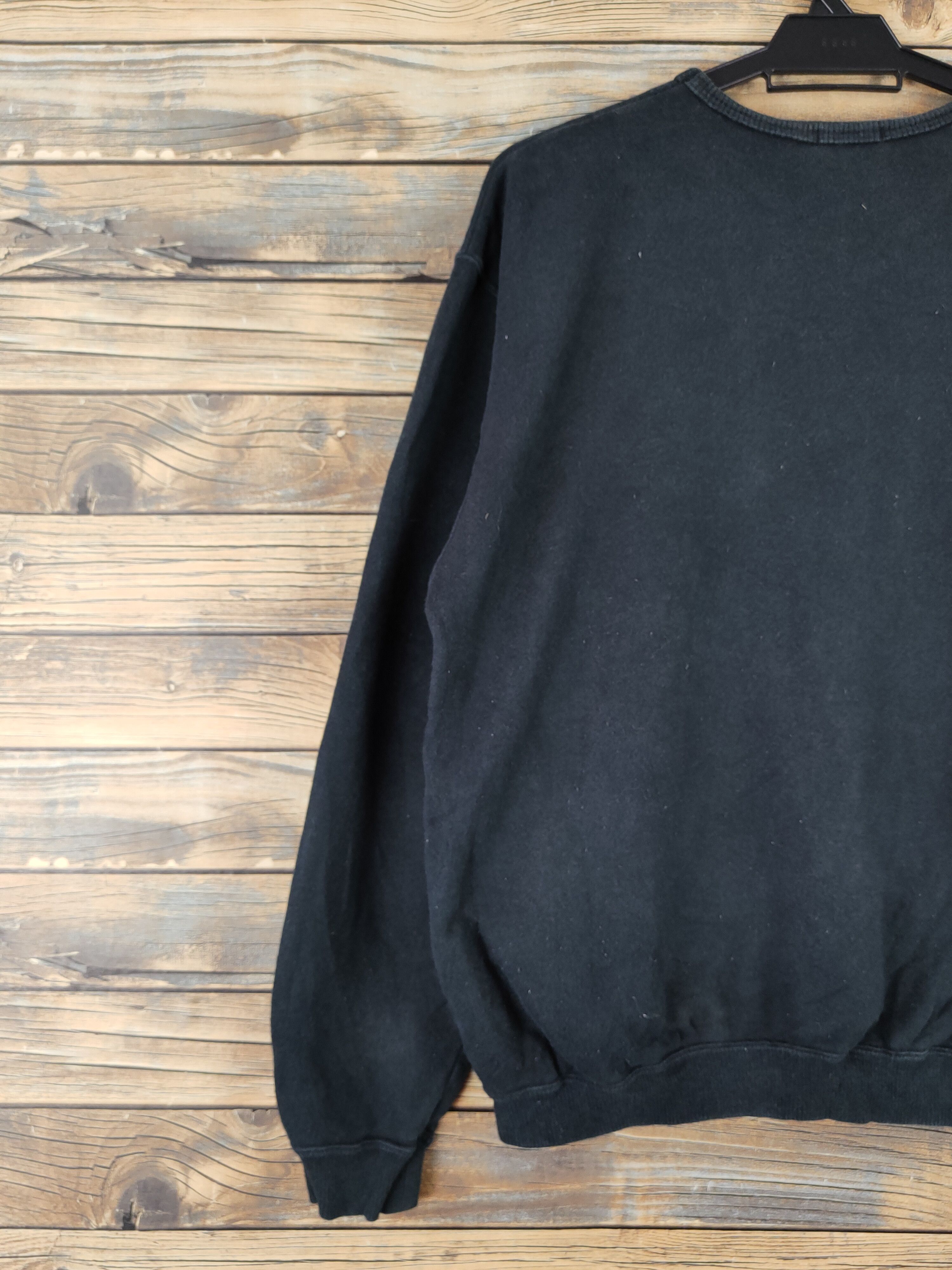 PERSON'S DL Person's Black Sweatshirts Vintage #549 Size US L / EU 52-54 / 3 - 9 Thumbnail