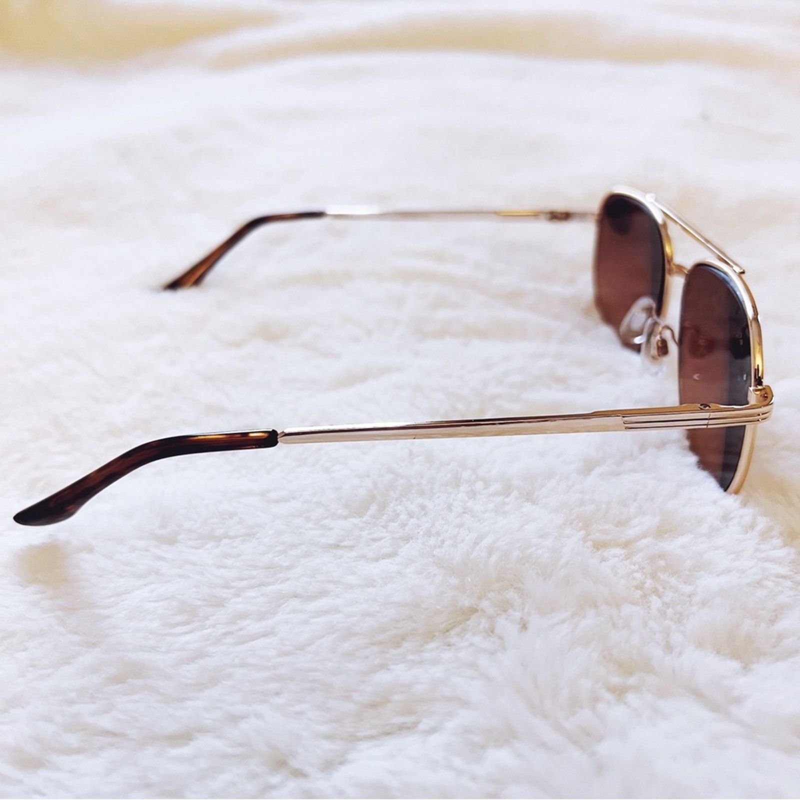 Other Nina Gold & Brown Lenses Tinted Reader Glasses Size ONE SIZE - 9 Thumbnail