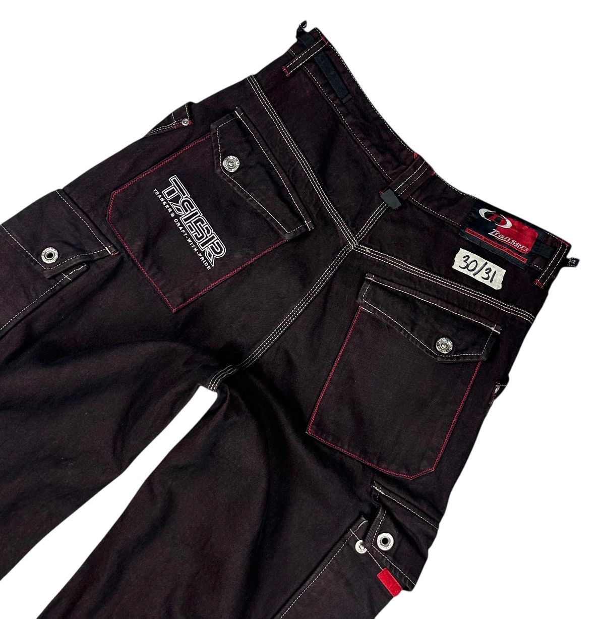 Carhartt 30/31 Vintage Transer Denim Hip Hop Baggy Cargo Pants🔥 Size US 30 / EU 46 - 7 Thumbnail