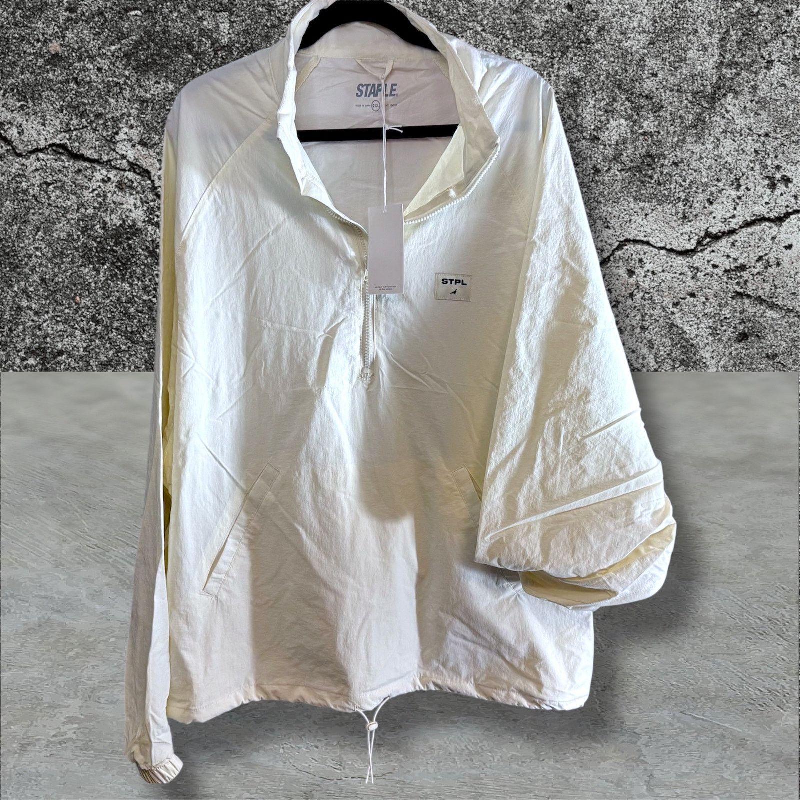 Staple •NWT• Staple Pigeon Jacket Windbreaker Jacket in Bone • 2XL Size US XXL / EU 58 / 5 - 4 Thumbnail