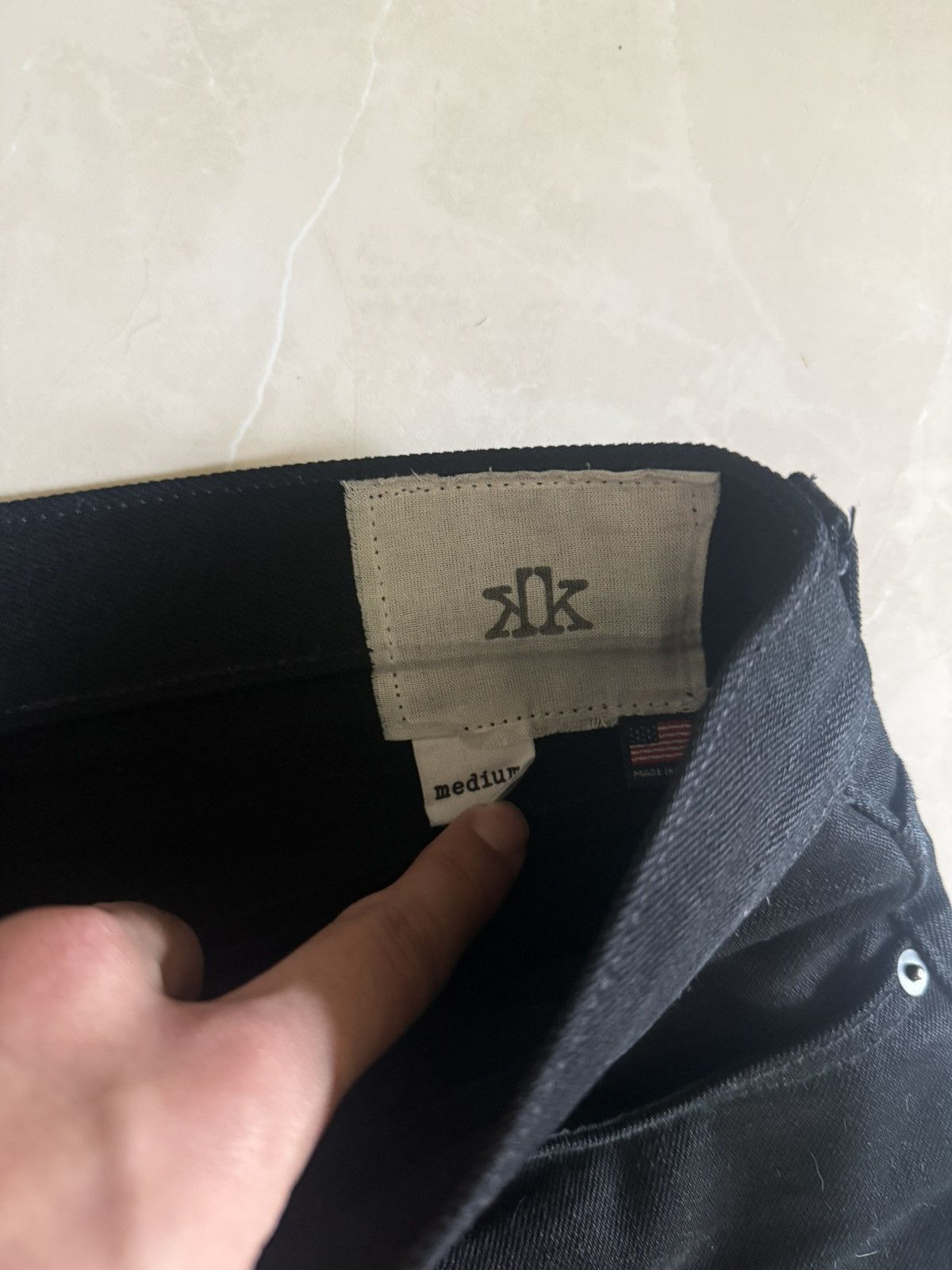 K-Two Studios Ktwo Studios 20oz Selvedge Denim Size US 32 / EU 48 - 3 Thumbnail