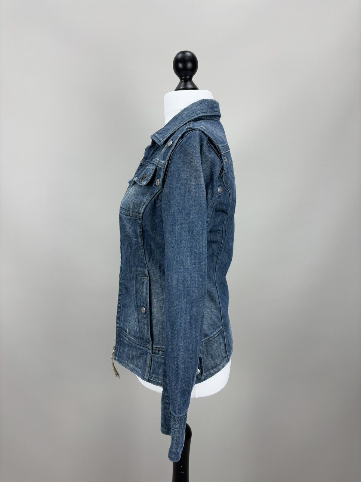 Diesel Womens vintage denim jacket vest 2in1 Diesel Size S Size S / US 4 / IT 40 - 11 Thumbnail