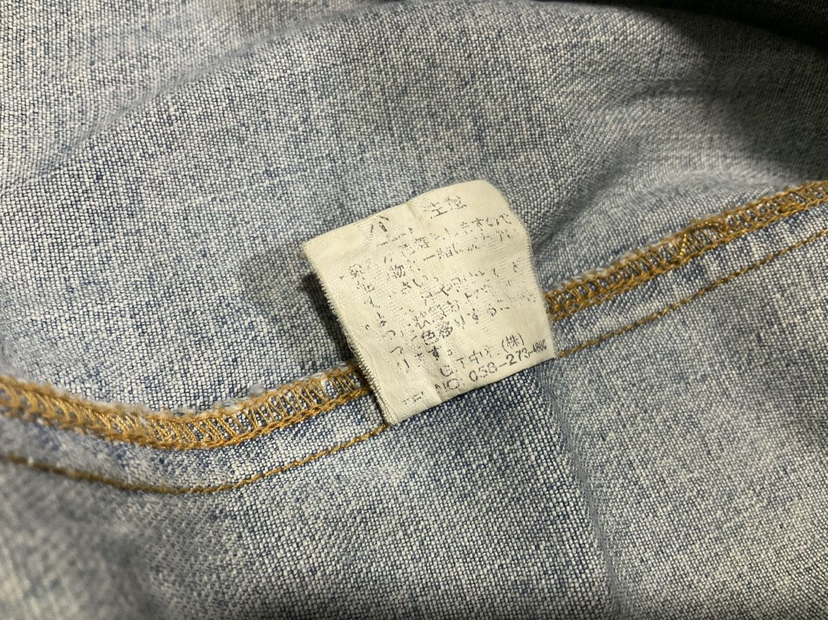 Hysteric Glamour × Japanese Brand × Seditionaries 🔥Sick Y2K In The Attic Punk Denim Vest Zipper Distressed Size US M / EU 48-50 / 2 - 13 Thumbnail