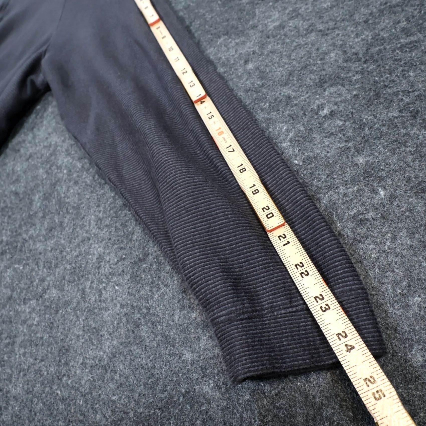 Cremieux Cremieux Mens XXL Pullover Charcoal Gray Cotton Ribbed Quarter Zip Excellent Size US XXL / EU 58 / 5 - 4 Thumbnail