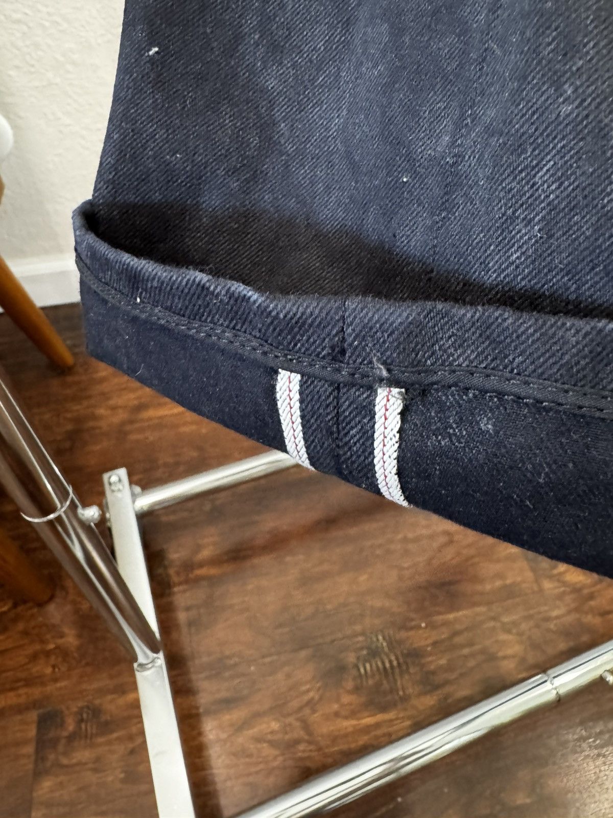 Engineered Garments FW22 Wide Peg Jean Black 14oz Bull Denim size S Size US 33 - 4 Thumbnail