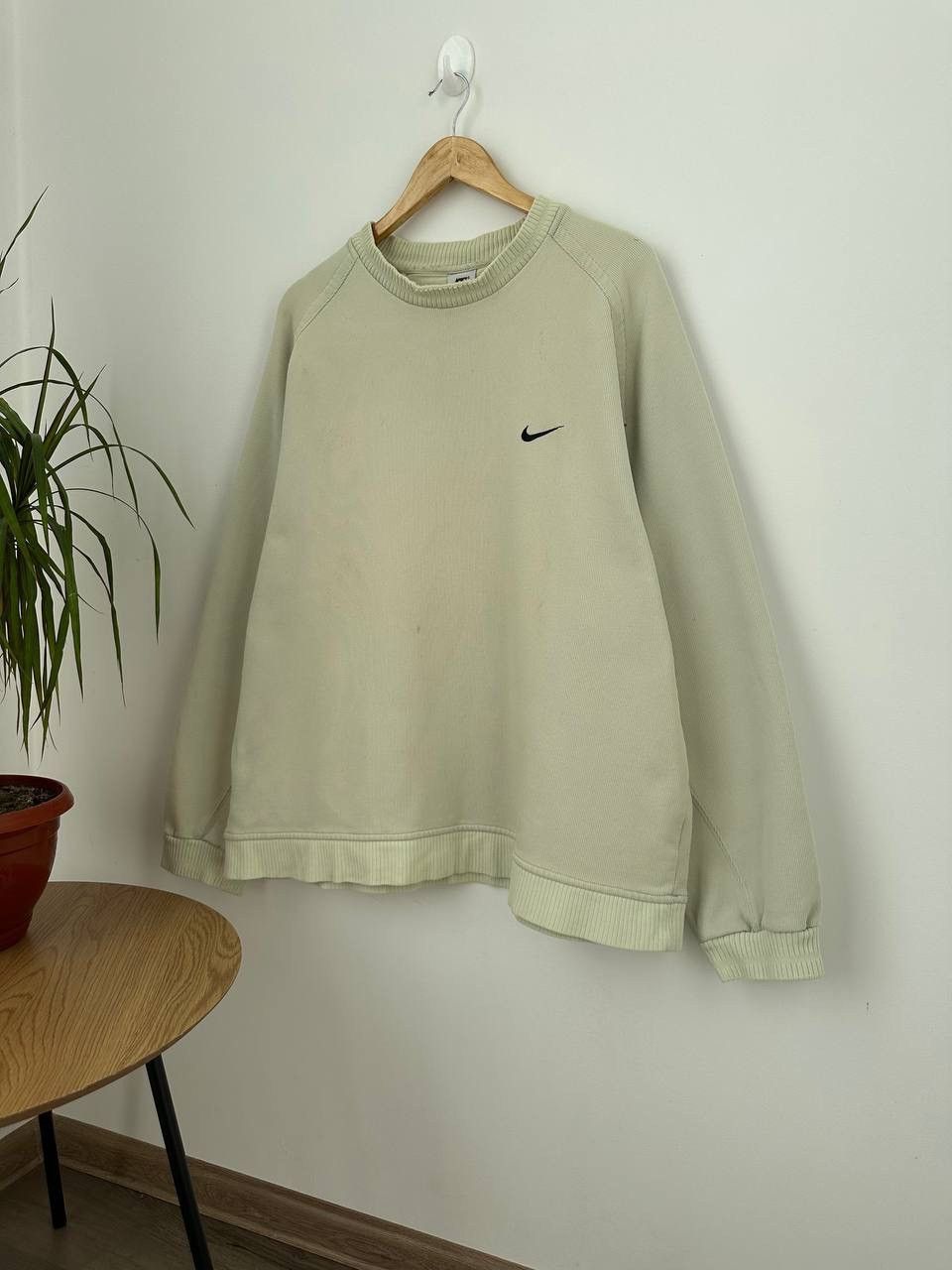Nike Vintage Nike Faded Green Distressed Sweatshirt Size US XL / EU 56 / 4 - 4 Thumbnail