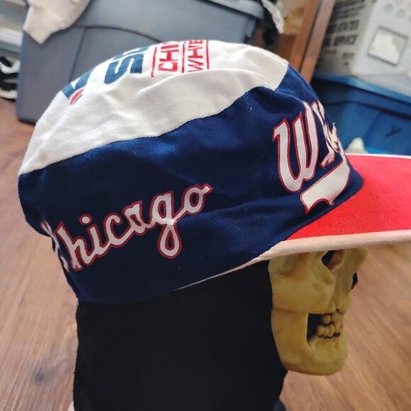 Other Vintage 80s Twins Chicago White Sox Painter's Hat Cap Size ONE SIZE - 6 Thumbnail