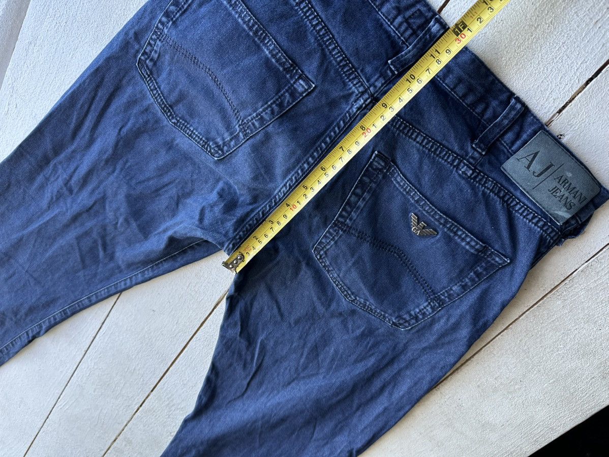 Giorgio Armani VNTG🚨90s Armani Jeans Denim blue Mens Pants Size US 32 / EU 48 - 17 Thumbnail