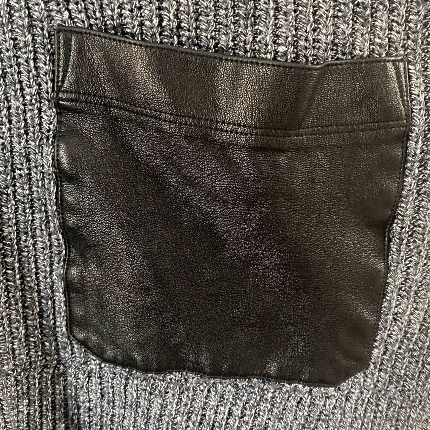 Banana Republic Banana Republic Sleeveless Turtleneck Sweater Women's Small Gray HILO Ribbed Top Pocketed Pullover Size S / US 4 / IT 40 - 7 Thumbnail