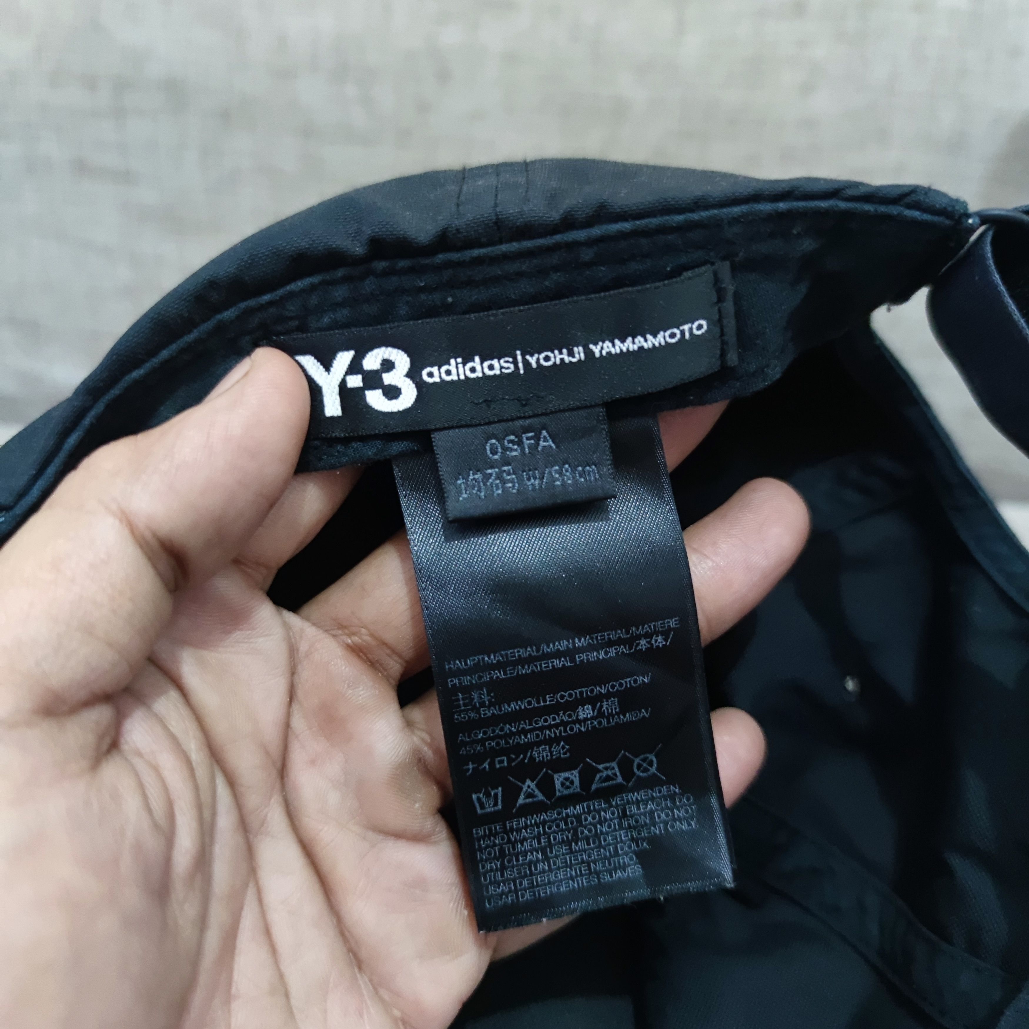 Adidas × Y-3 Y3 Cap transparent Visor Size ONE SIZE - 5 Thumbnail
