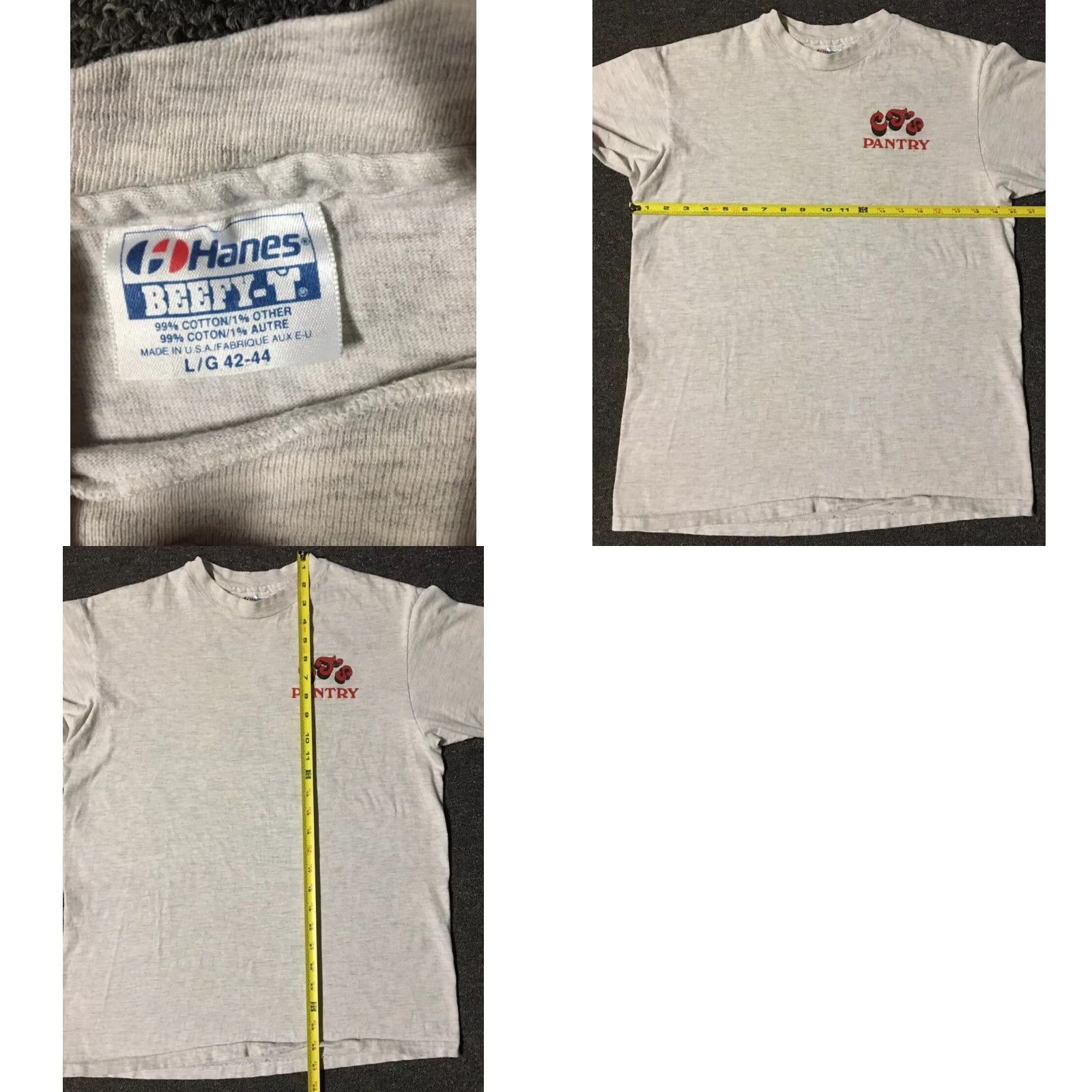 Vintage Vtg 90s CJs Pantry Restaurant Shirt S Redondo Beach Food Surf Grunge 80s Size US S / EU 44-46 / 1 - 10 Thumbnail