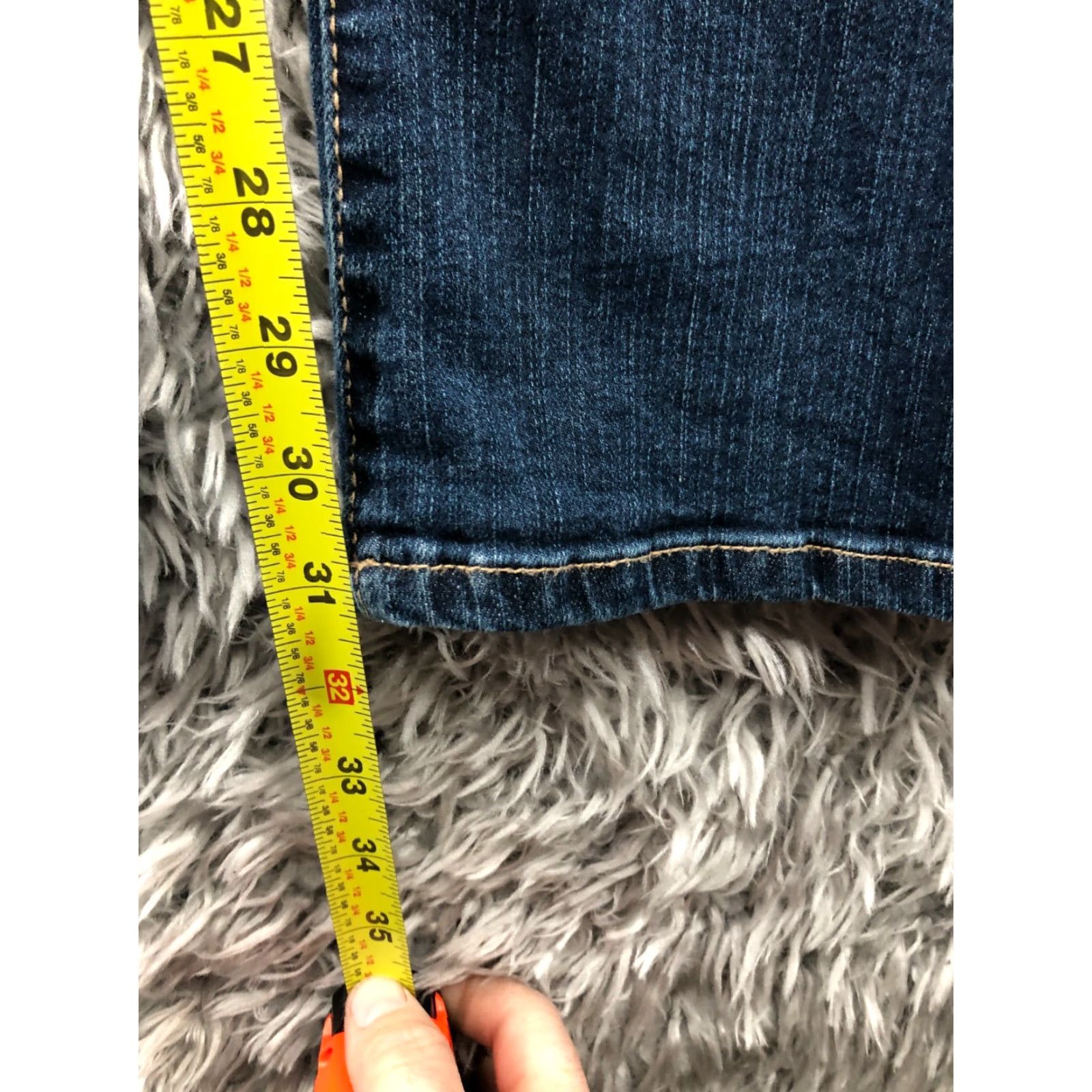 Vintage Blue Spice Jeans Bootcut Women Size 5 Regular Medium Wash Blue 5-Pocket Design Denim Cotton Zipper Button Belt Loops Belt Loops Mens Womens Girls? Size 27" / US 4 / IT 40 - 3 Thumbnail