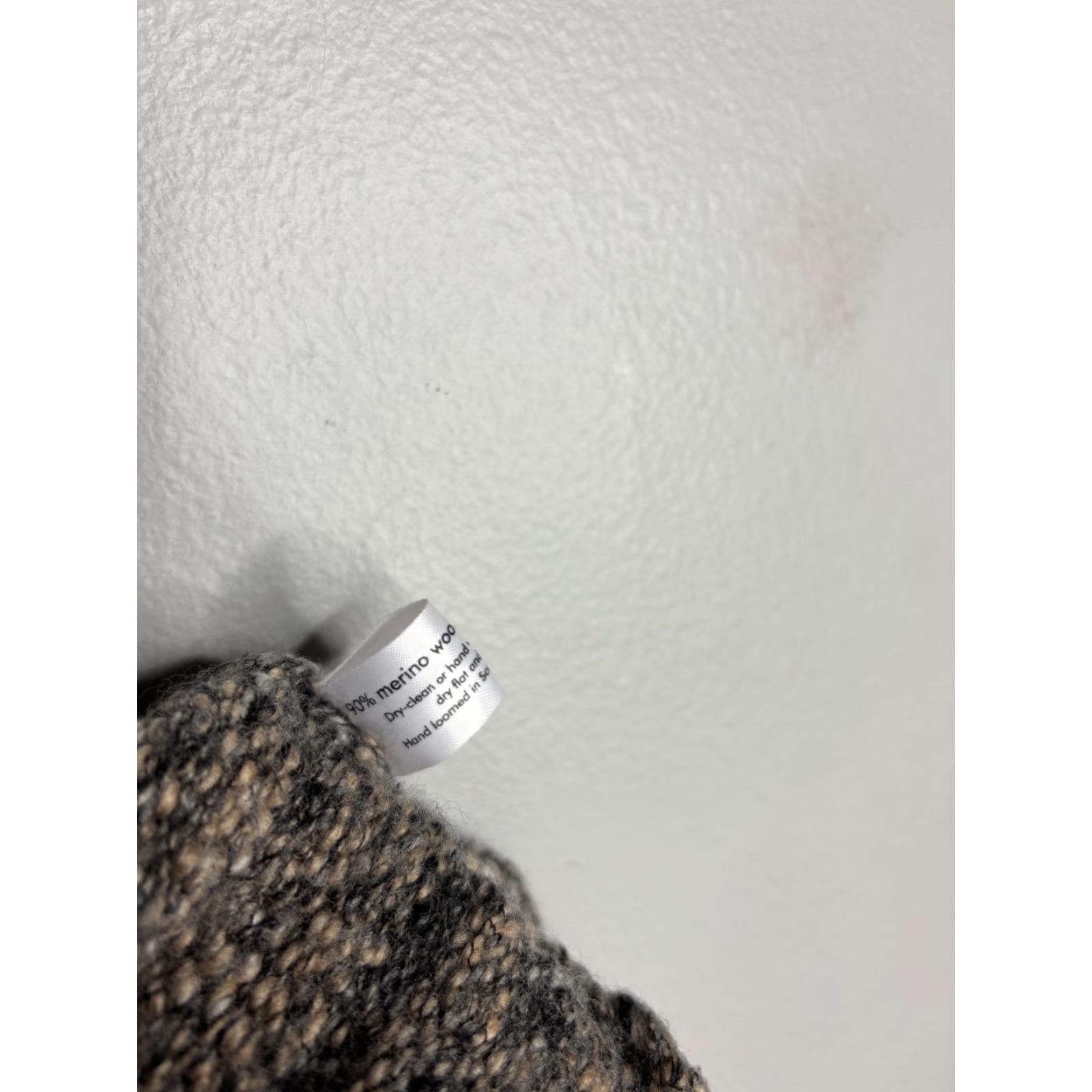 eskandar Eskandar Sweater Womens One Size Gray Merino Wool Turtleneck Oversized Knit Size ONE SIZE - 5 Thumbnail