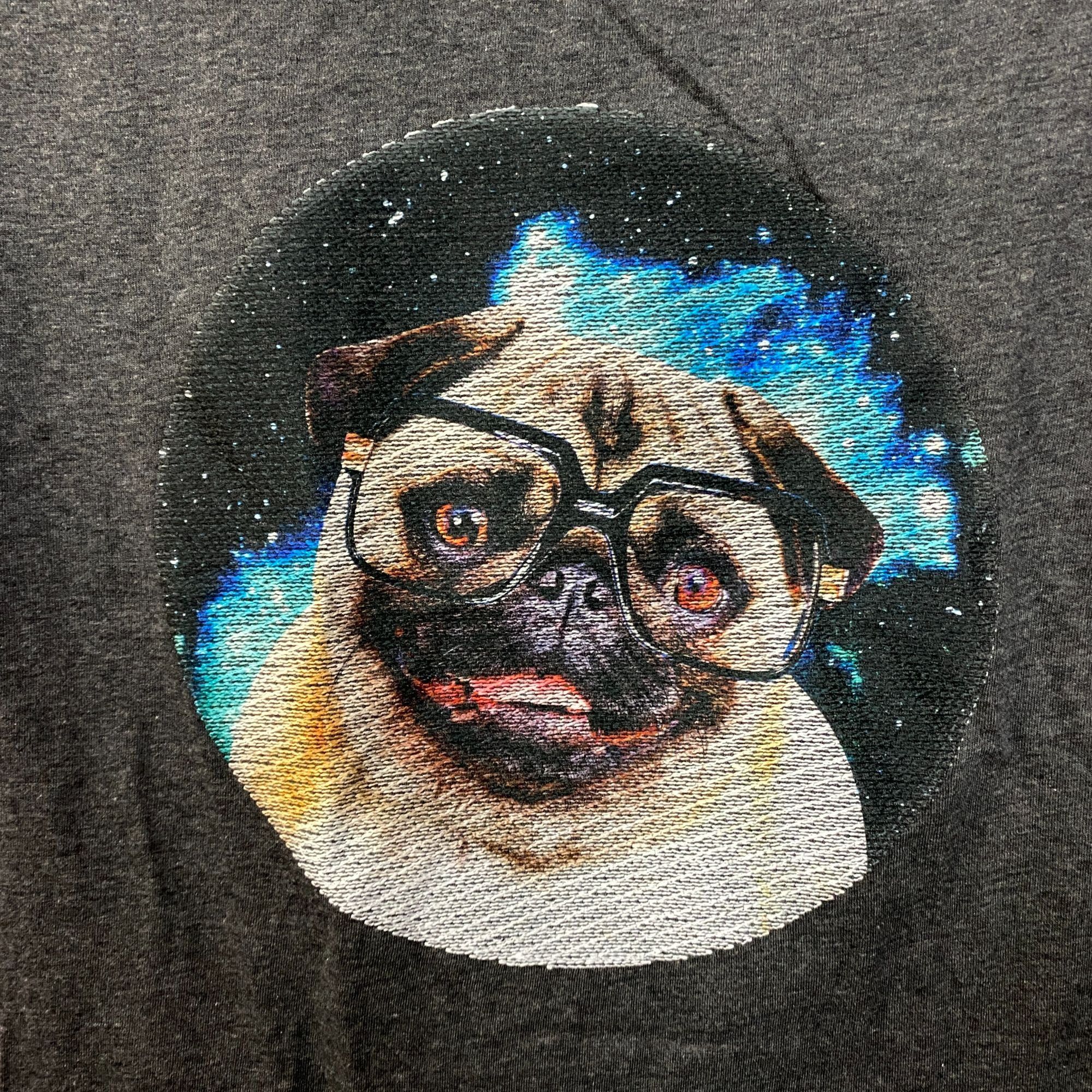 Other Pug in space baseball tee size medium Size US M / EU 48-50 / 2 - 2 Thumbnail
