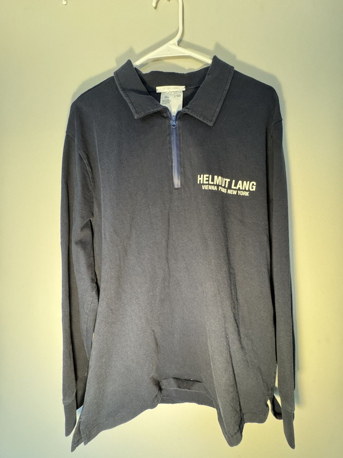 Helmut Lang Helmut Lang rugby L/S Size US L / EU 52-54 / 3 - 1 Thumbnail