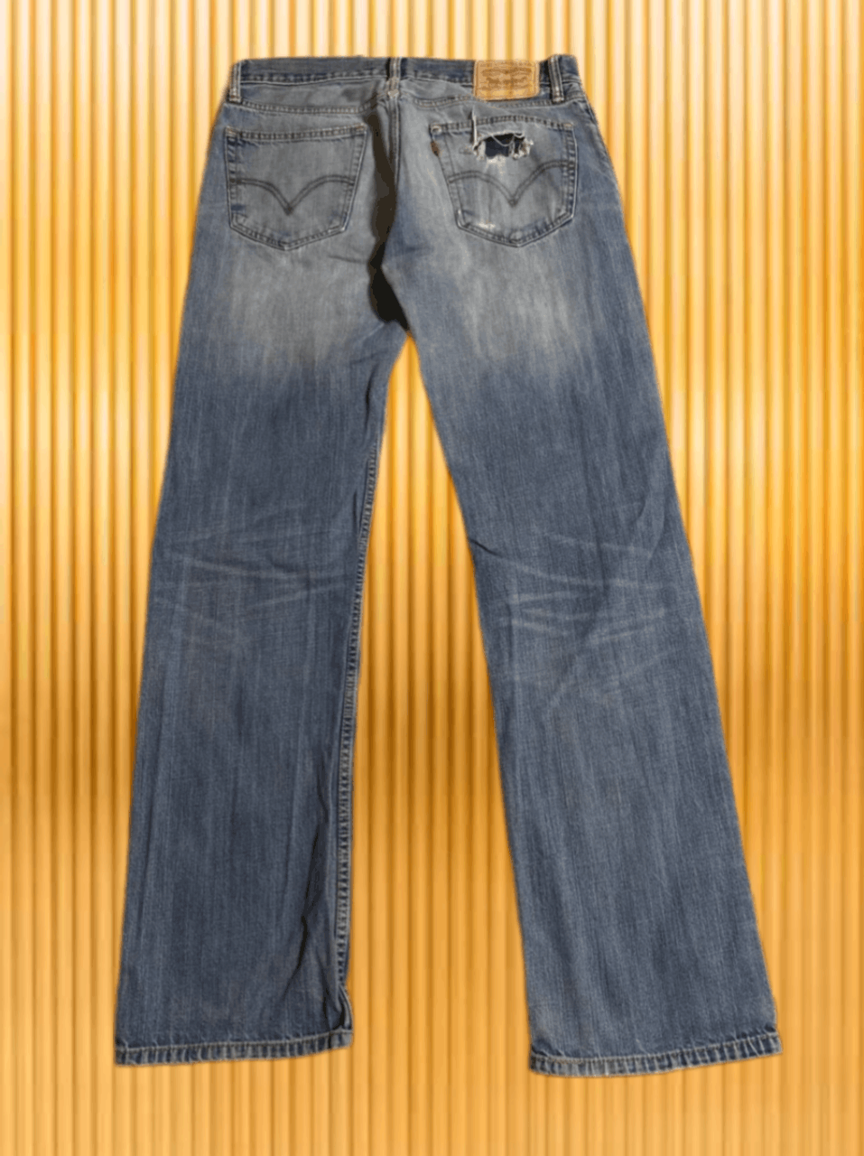 Levi's × Vintage Y2k Levis 505 Jeans Pants Vintage Baggy Distressed Size US 31 - 1 Thumbnail