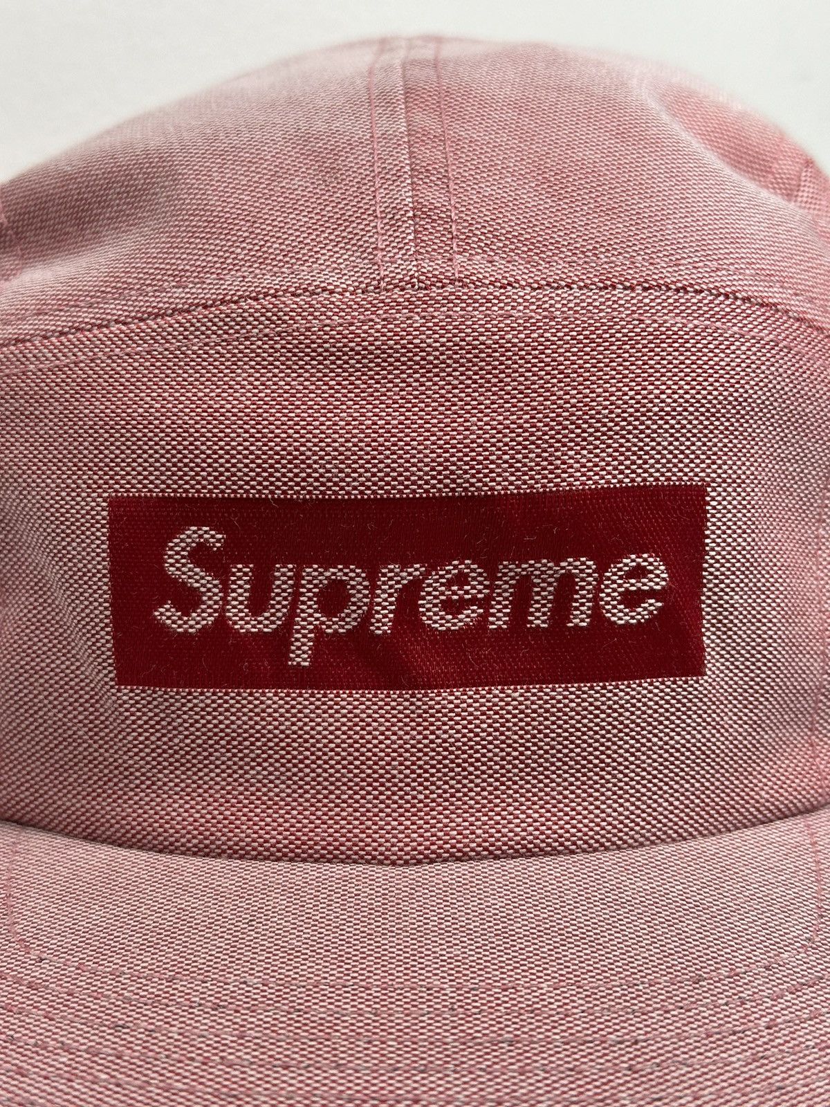 Supreme Supreme Jacquard Logo Camp Cap Hat Size ONE SIZE - 2 Thumbnail