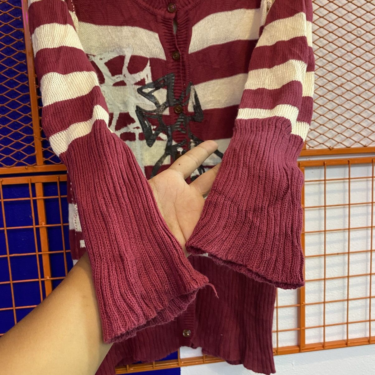 Vivienne Westwood Vintage Vivienne Westwood Cardigan Knitwear Rare Design❗️ Size S / US 4 / IT 40 - 4 Thumbnail