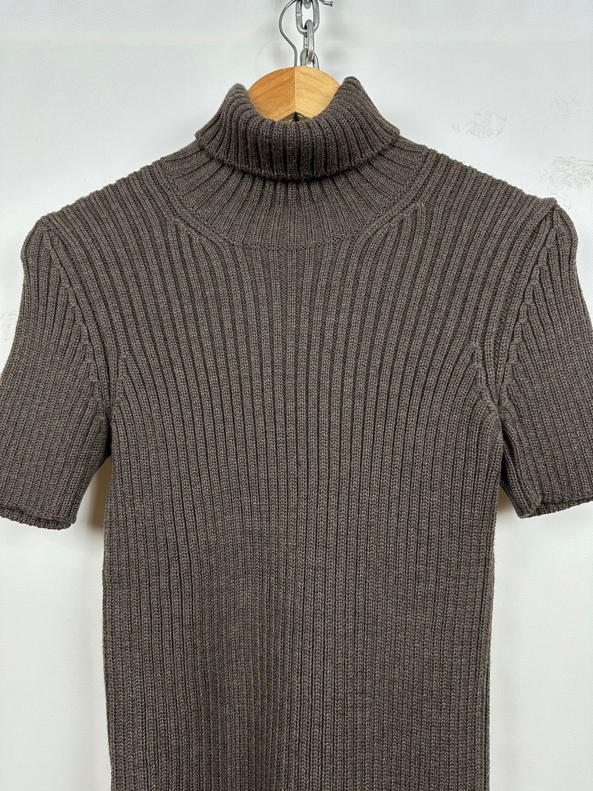 Prada Vintage Prada Sport Wool Knit Short Sleeve Sweater Size M / US 6-8 / IT 42-44 - 4 Thumbnail