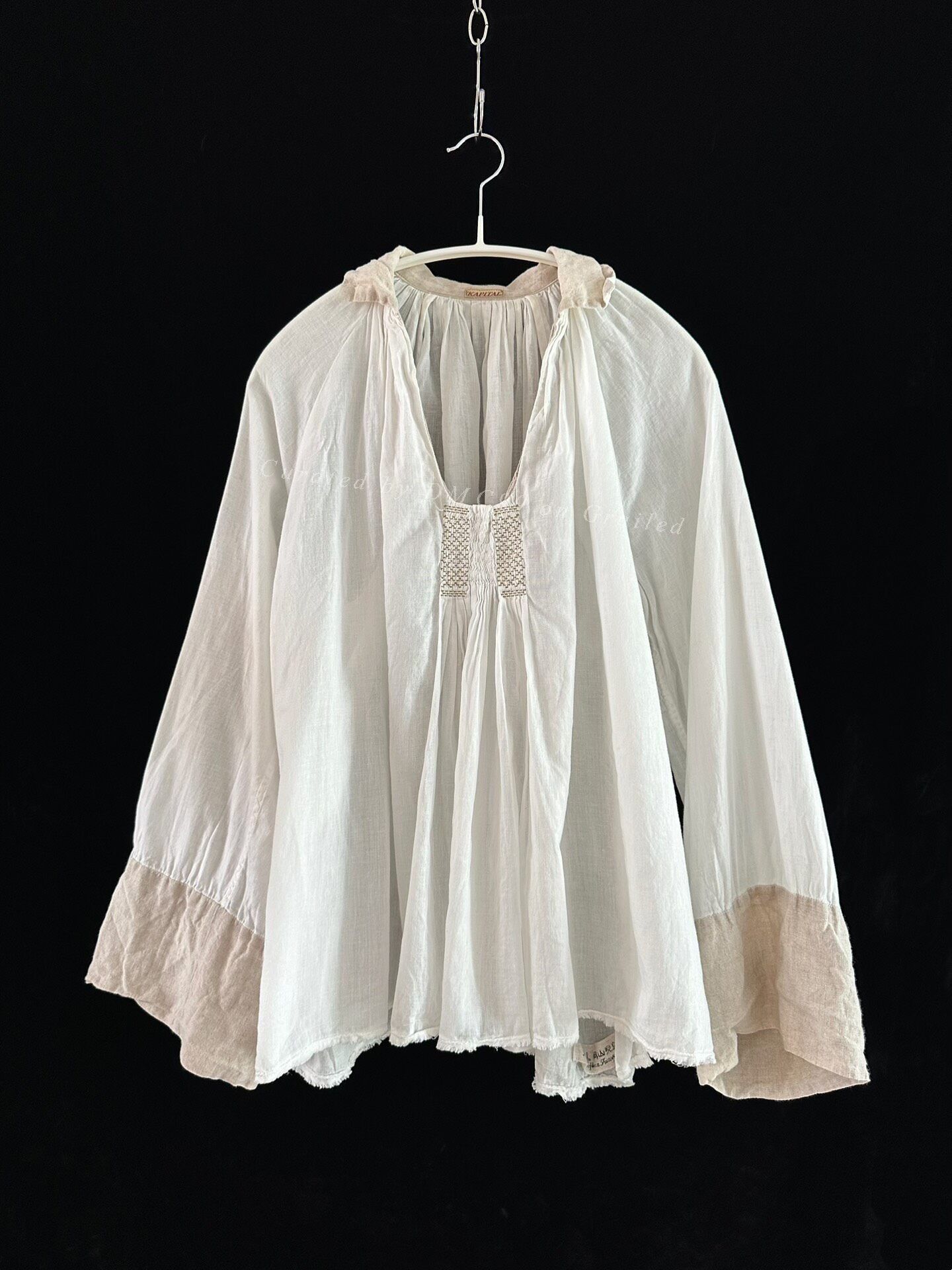 Kapital Kapital Vintage Loose Wide-Sleeve Shirt Size S / US 4 / IT 40 - 1 Thumbnail