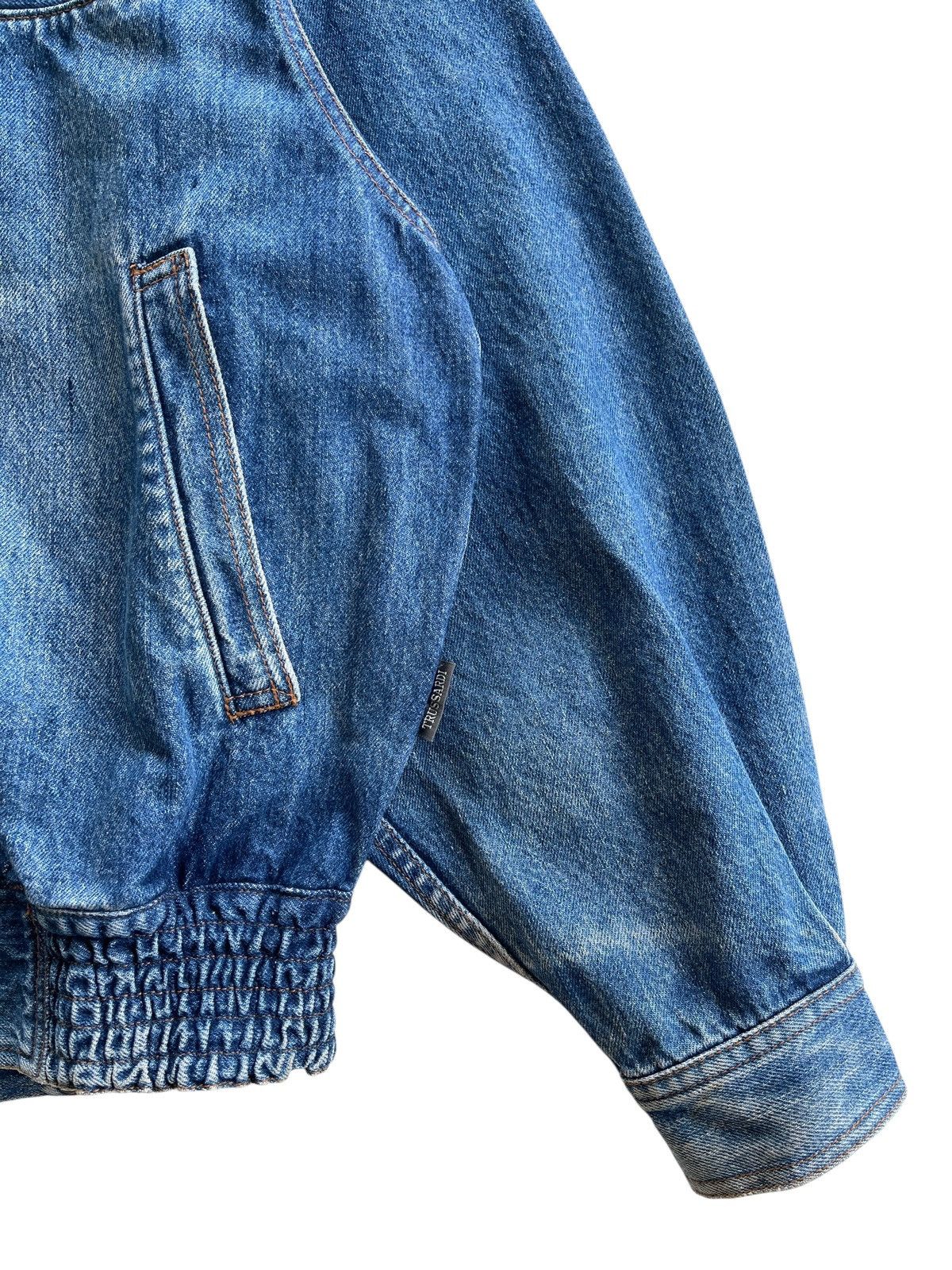 Trussardi Trussardi Denim Bomber Jacket Size US L / EU 52-54 / 3 - 11 Thumbnail