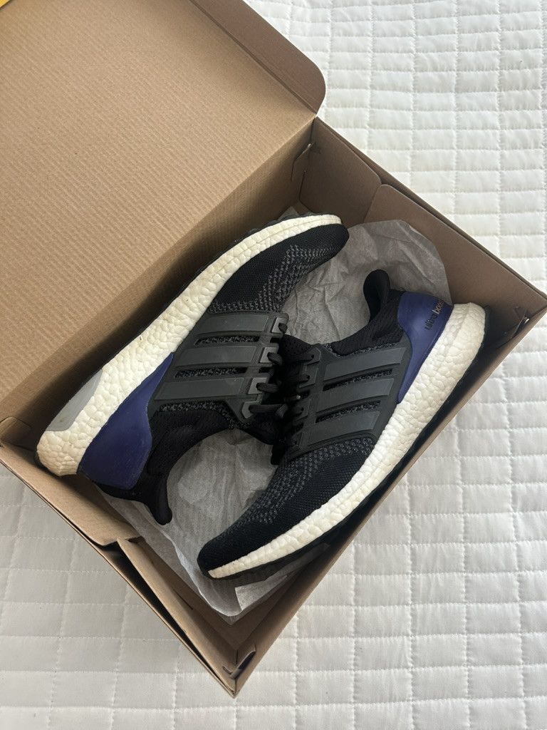 Adidas Adidas UltraBoost 1.0 OG Anniversary Black / Purple B27171 Size US 12 / EU 45 - 1 Thumbnail