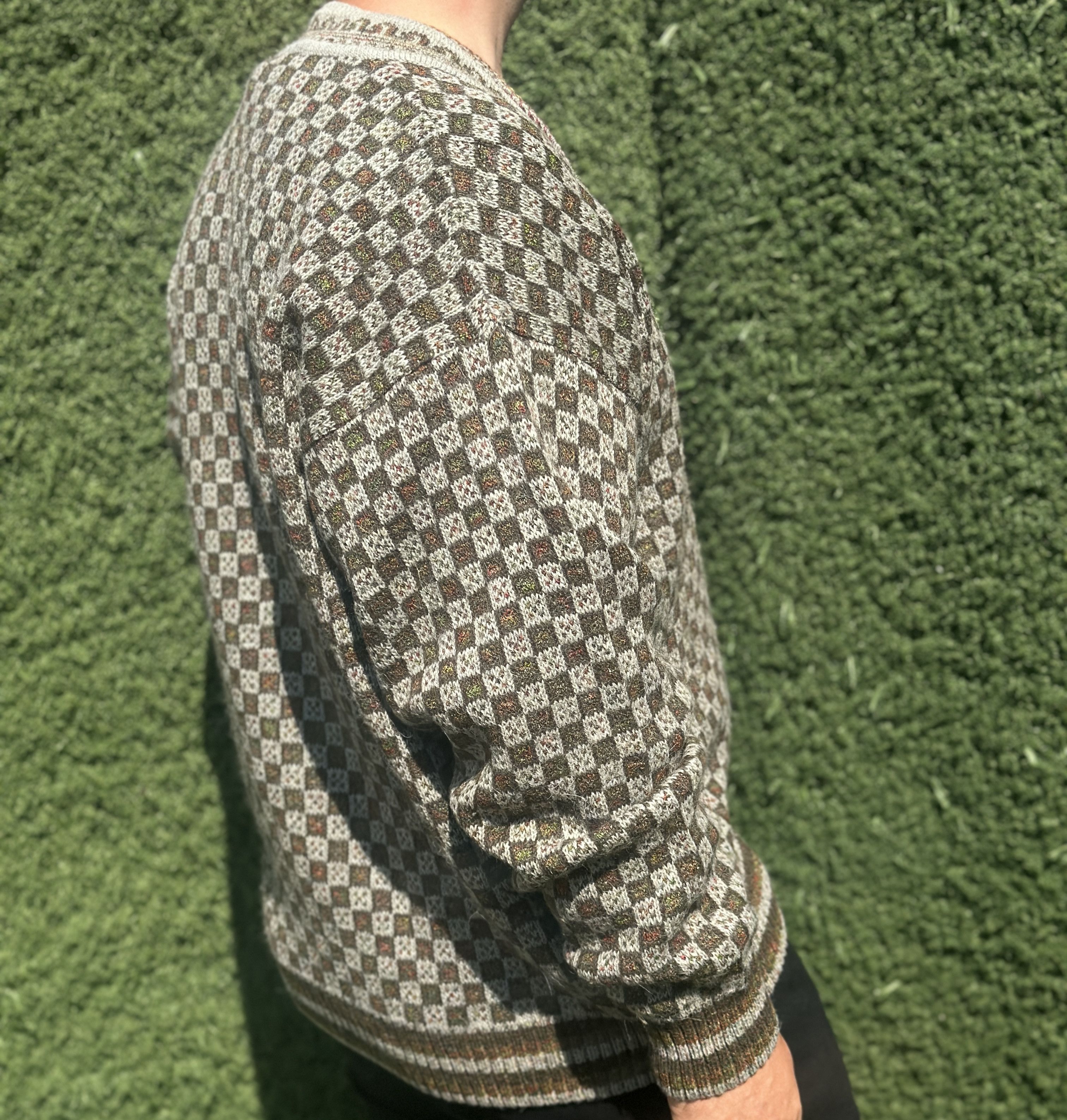 Missoni Rare Alpaca 1995 Missoni Cardigan 3D Pullover Jeresy Size 54 Size US L / EU 52-54 / 3 - 4 Thumbnail