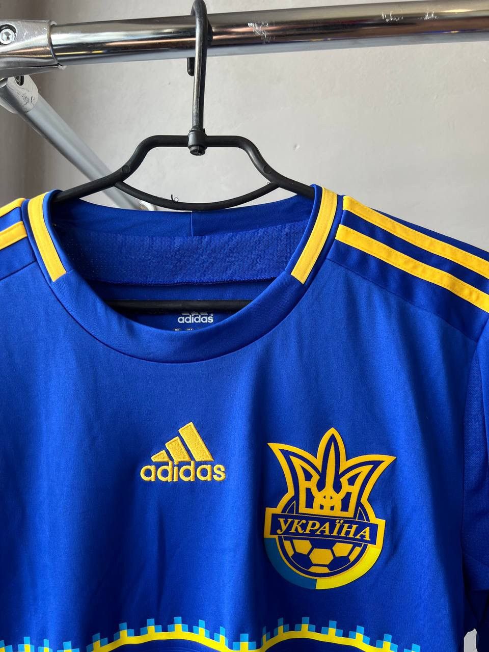Adidas 2012/13 UKRAINE #10 KONOPLYANKA AWAY SOCCER FOOTBALL JERSEY Size US S / EU 44-46 / 1 - 4 Thumbnail