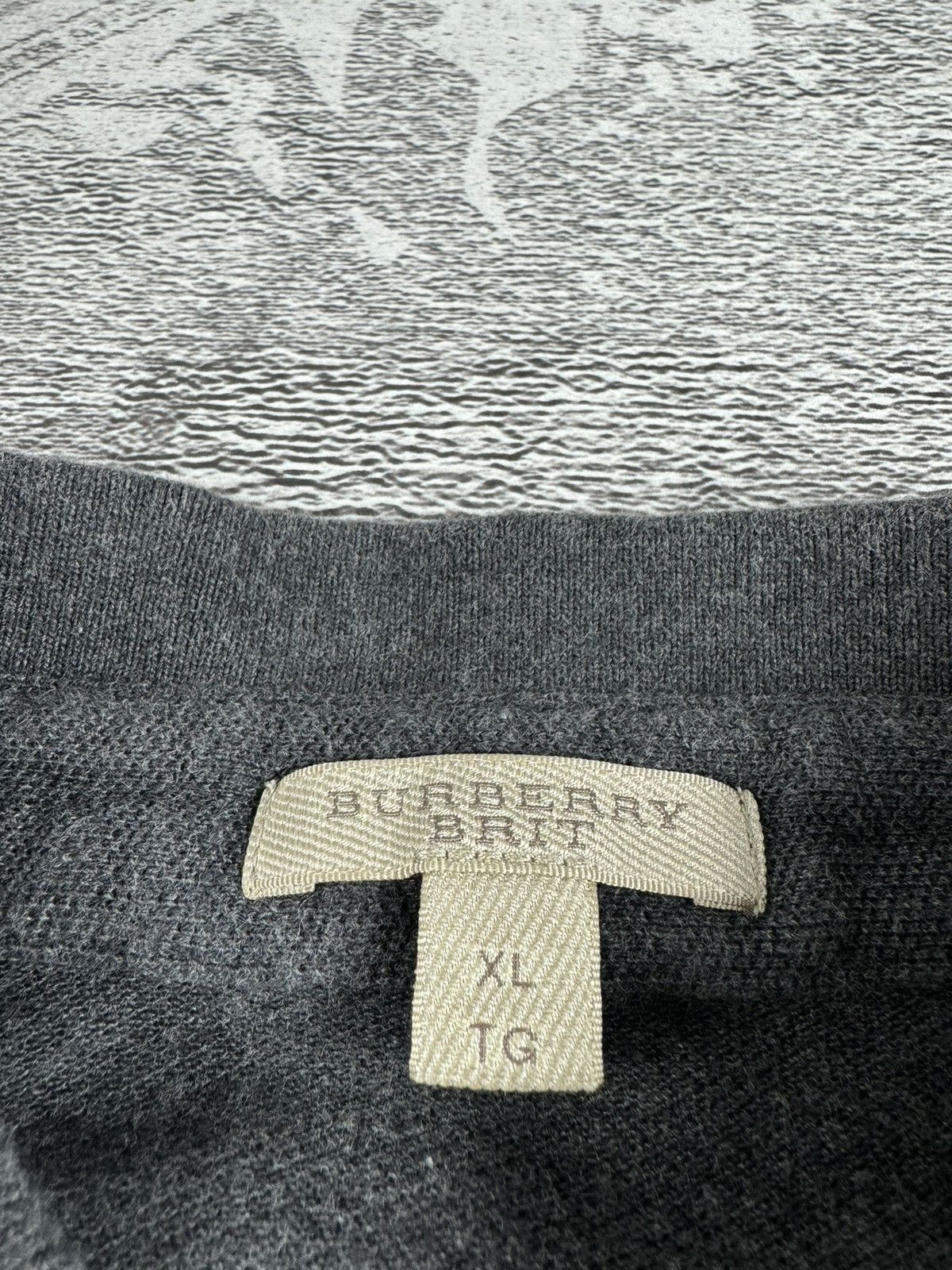 Burberry Burberry Brit London Luxury Basic Blank Polo T Shirt Tee Size US XL / EU 56 / 4 - 8 Thumbnail
