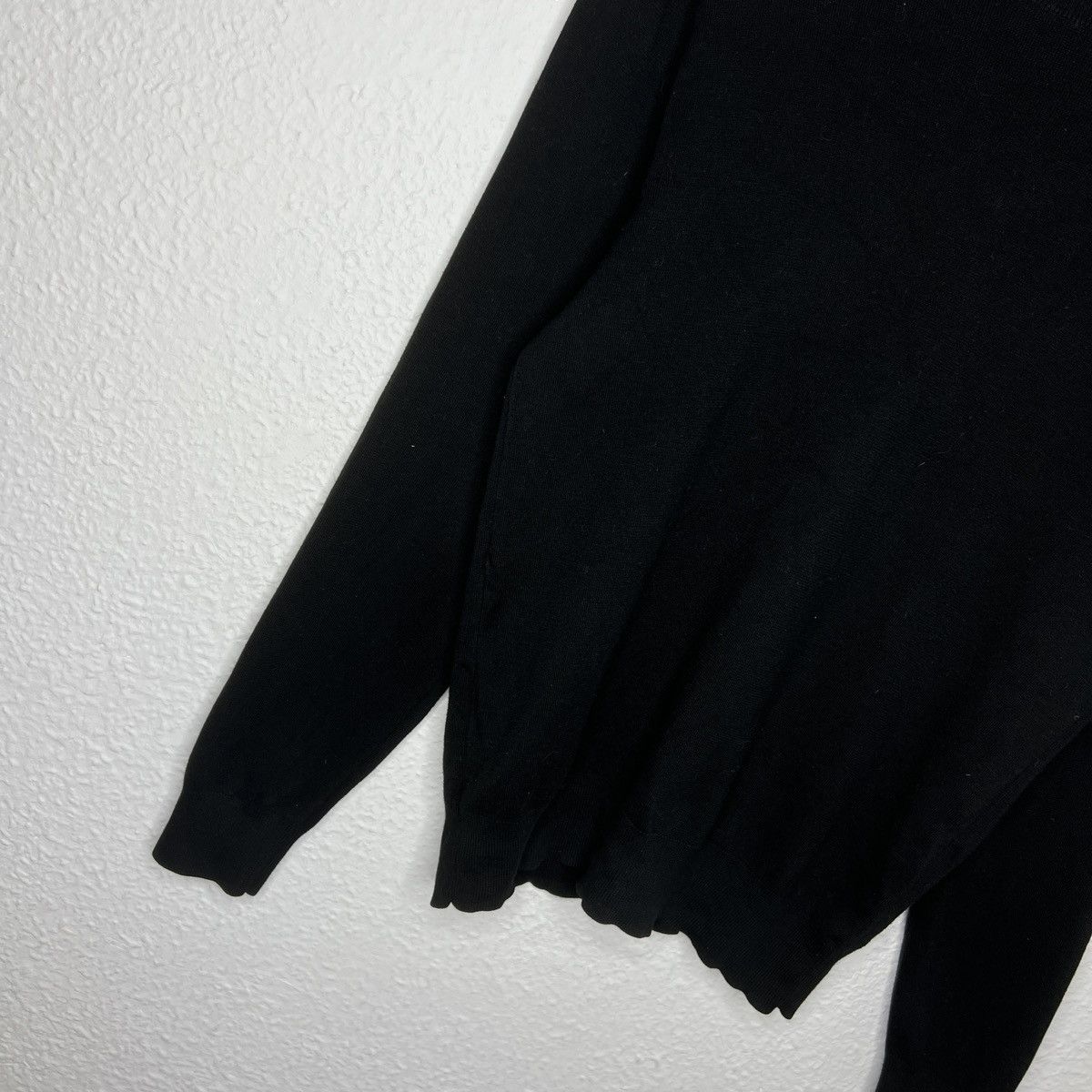 Polo Ralph Lauren × Ralph Lauren × Vintage Polo Ralph Lauren Sweater Pullover Knitwear Jumper Black Size US M / EU 48-50 / 2 - 2 Thumbnail