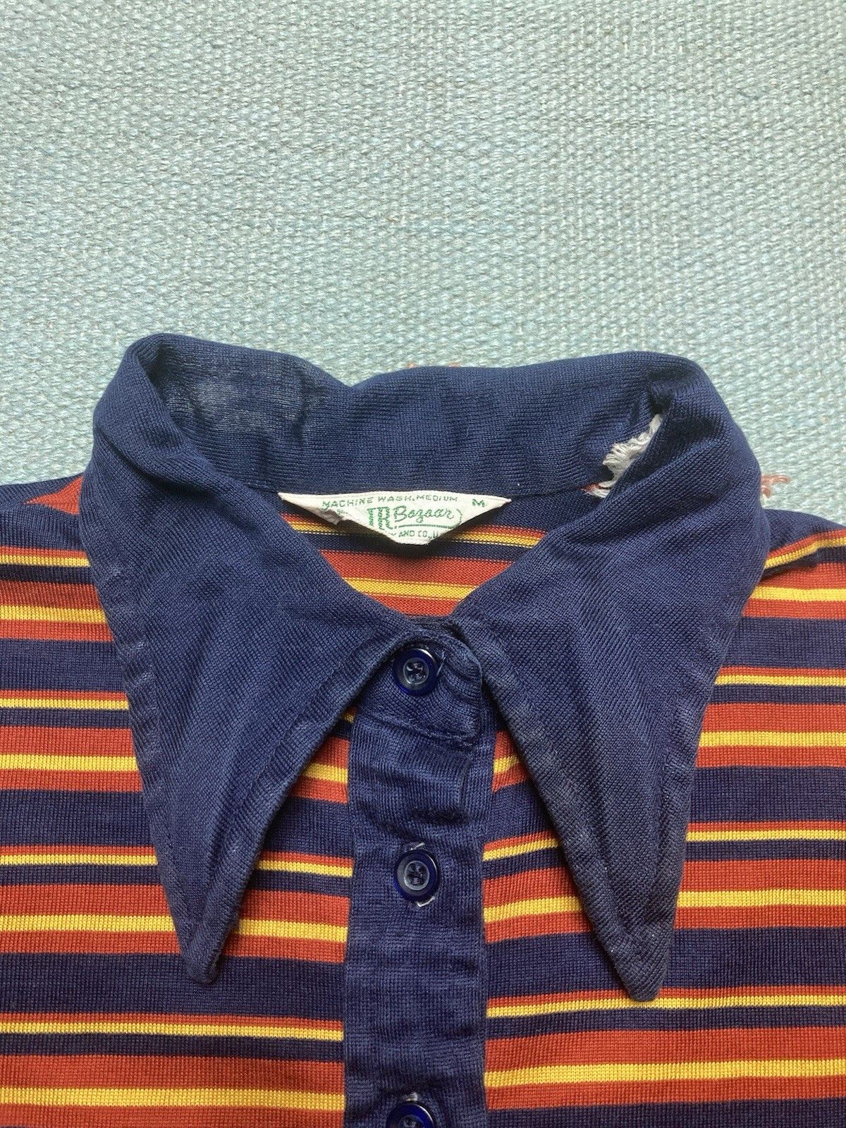 Vintage Vintage 60s polo shirt sears striped boys medium men’s XS? Size US XS / EU 42 / 0 - 3 Thumbnail