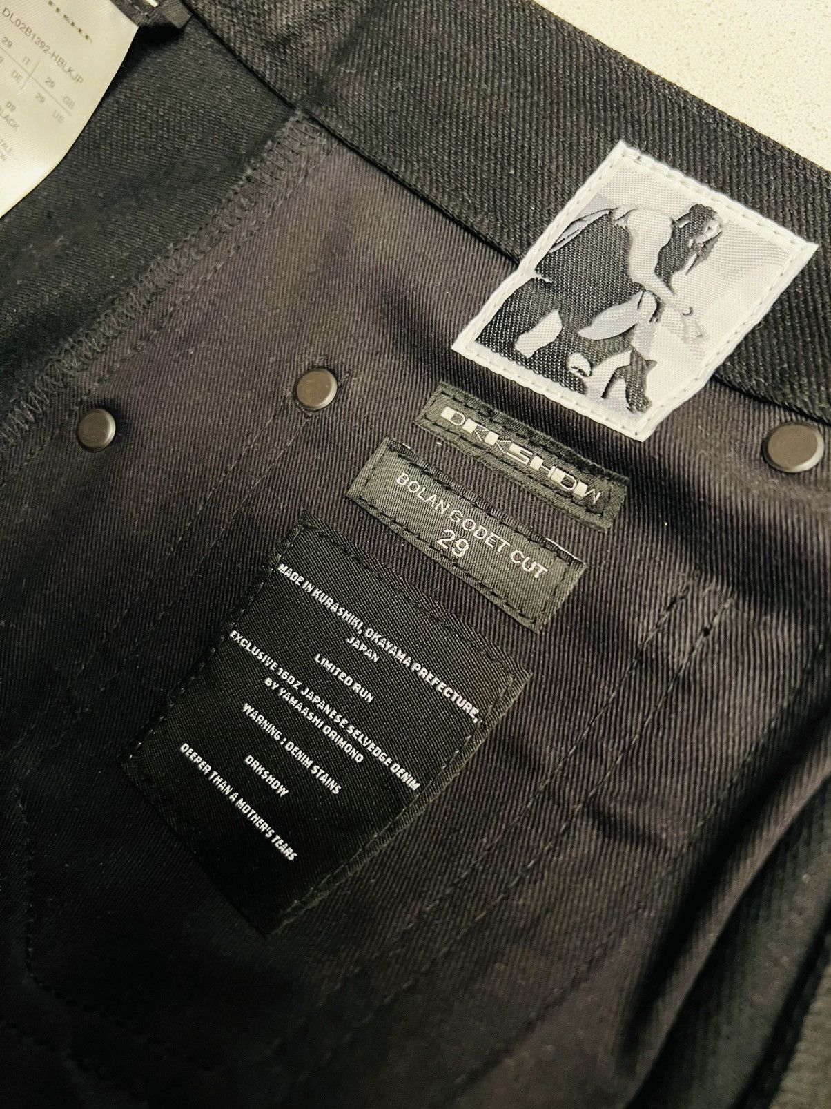 Rick Owens Drkshdw Bolan Godet Cut Skirt Size US 29 - 3 Thumbnail