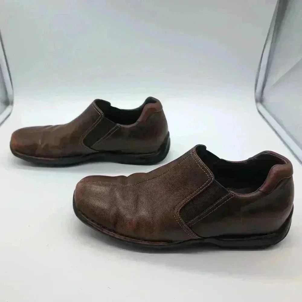 Cole Haan Cole Haan Zeno slip on Loafers distressed Brown Leather Size US 9 / EU 42 - 3 Thumbnail