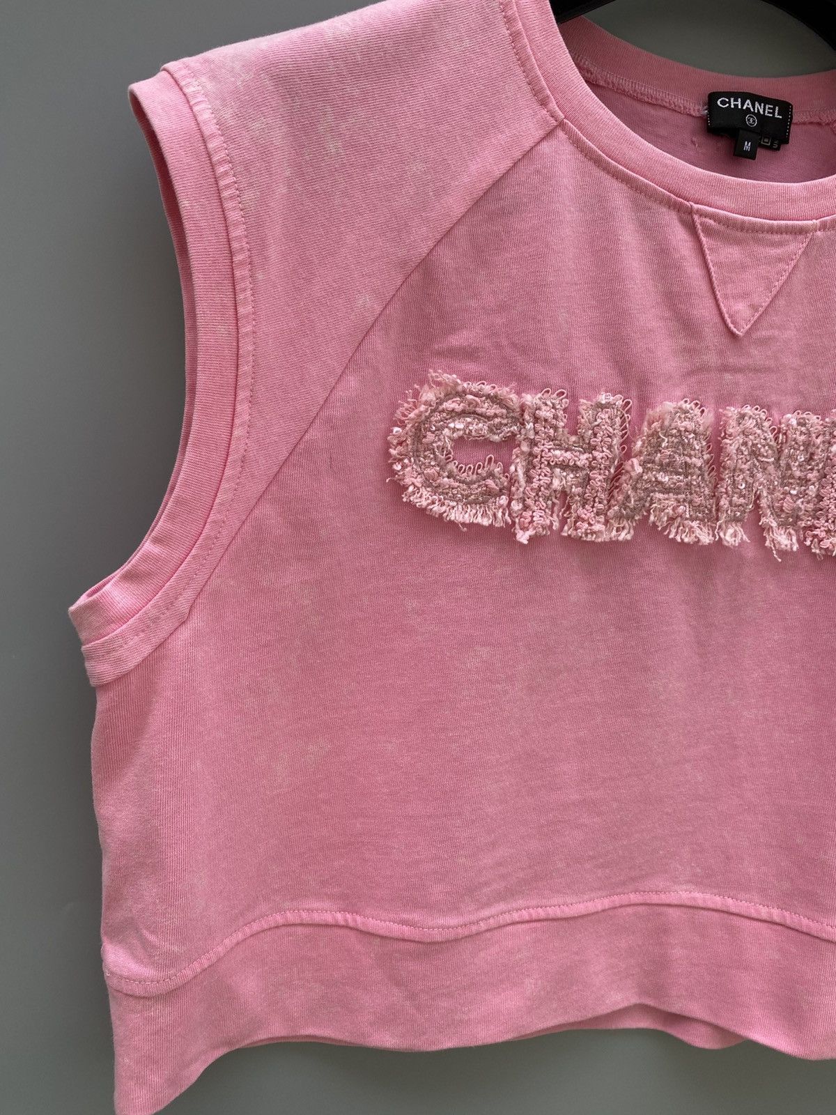 Chanel S/S 2023- Chanel- Virginie Viard- Cropped Top Size M / US 6-8 / IT 42-44 - 3 Thumbnail