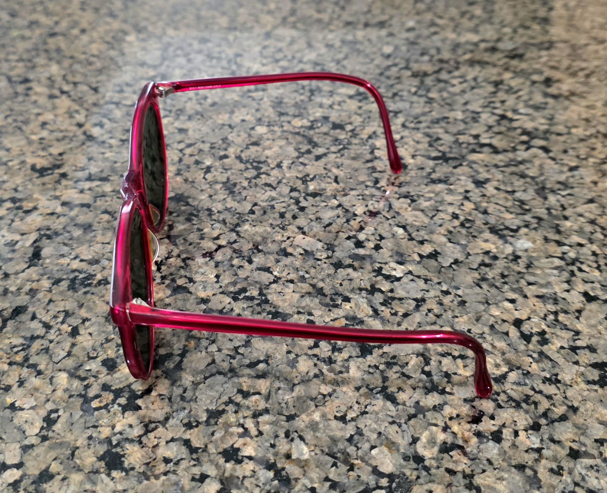 RayBan Ray Ban Bausch & Lomb Sunglasses Style C B&L Rare Red Frame Size ONE SIZE - 5 Thumbnail