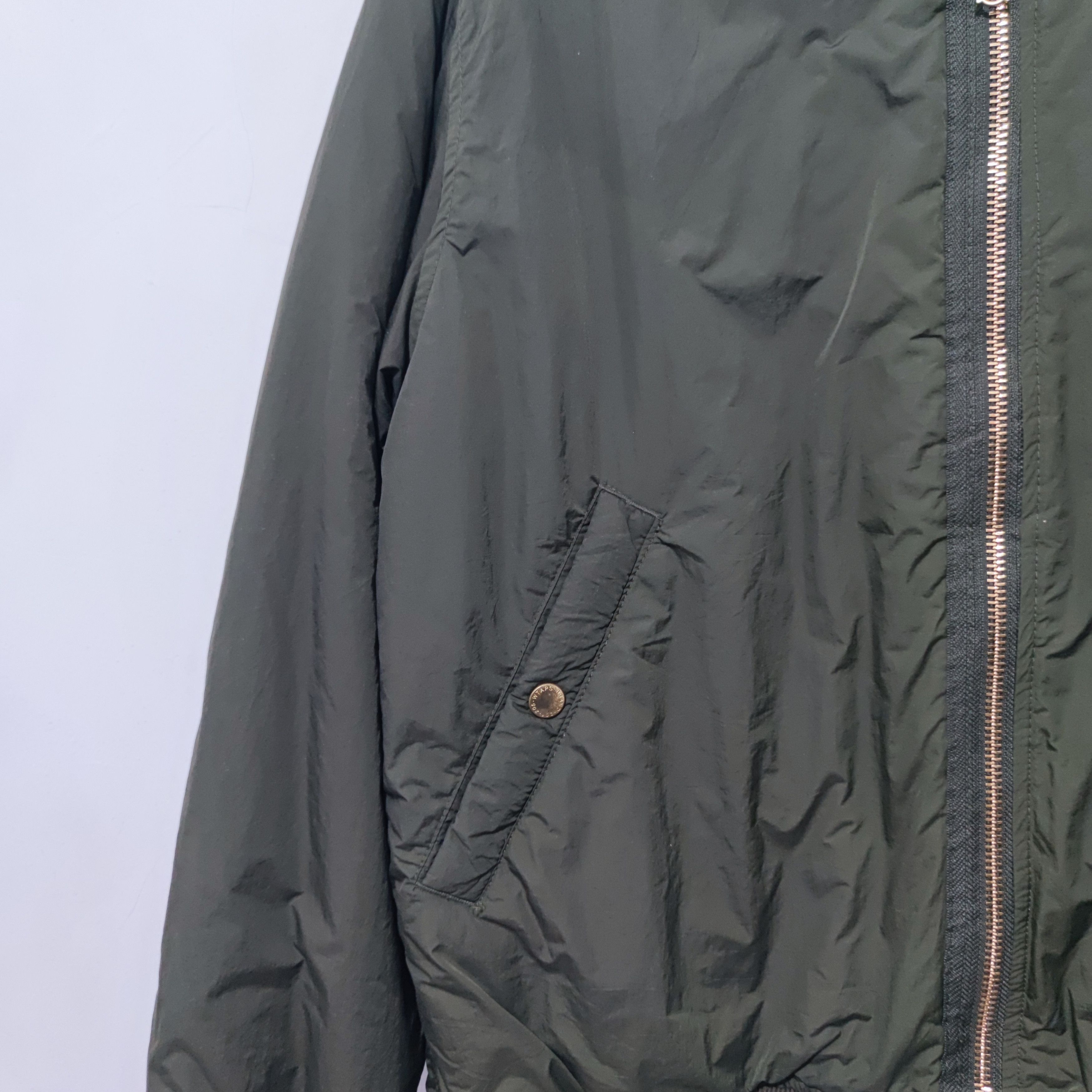 Vintage × Wtaps Bomber Jacket Dark Green Size US M / EU 48-50 / 2 - 4 Thumbnail